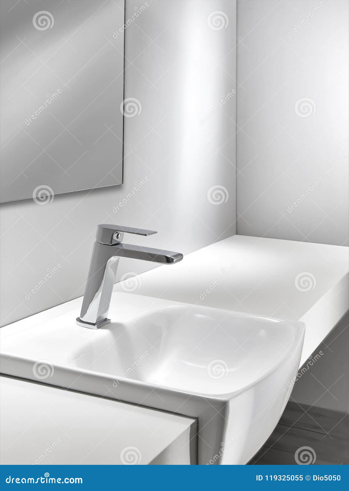 wash basin faucet in super clean environment