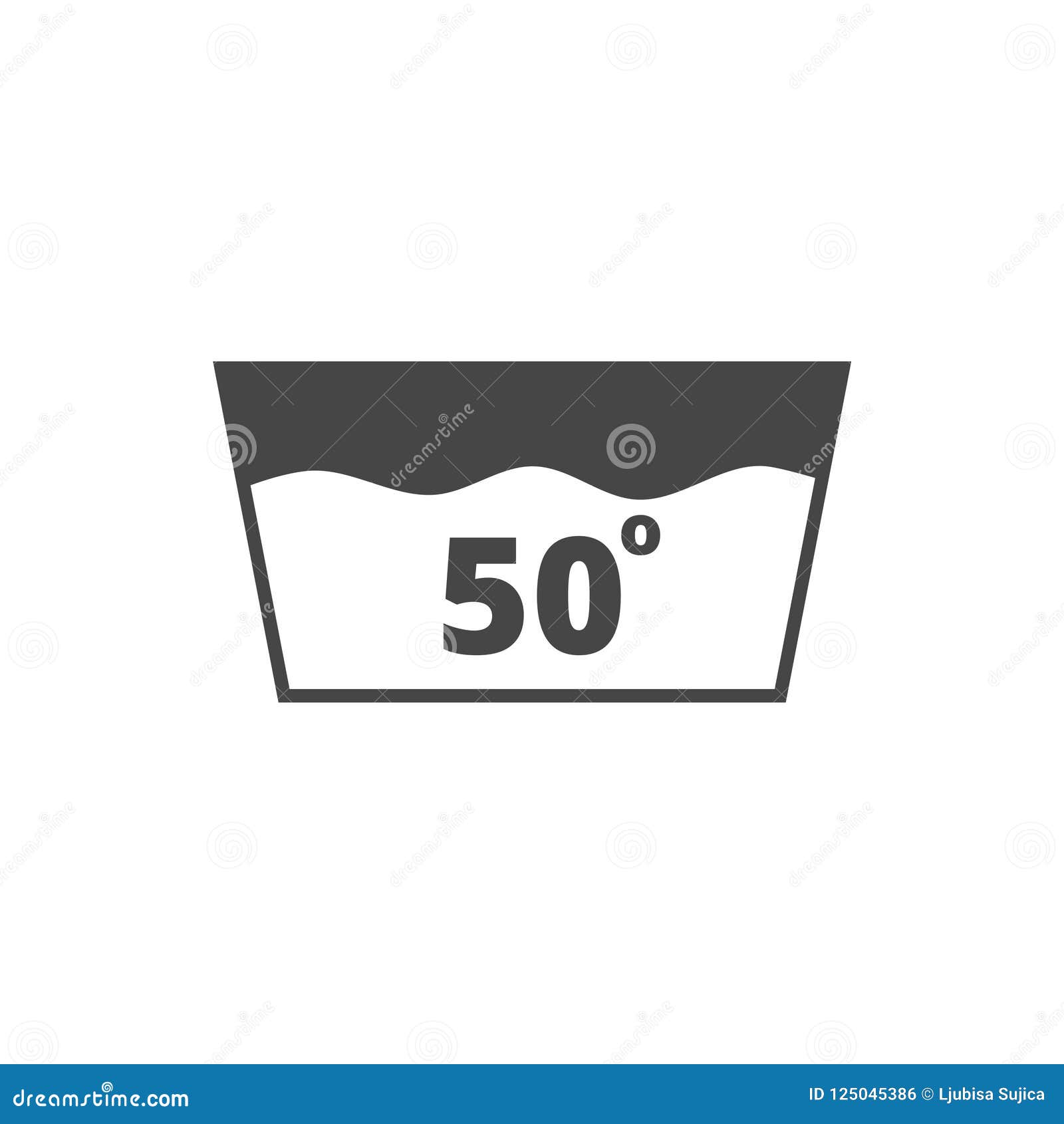 wash icon, machine washable at 50 degrees 7