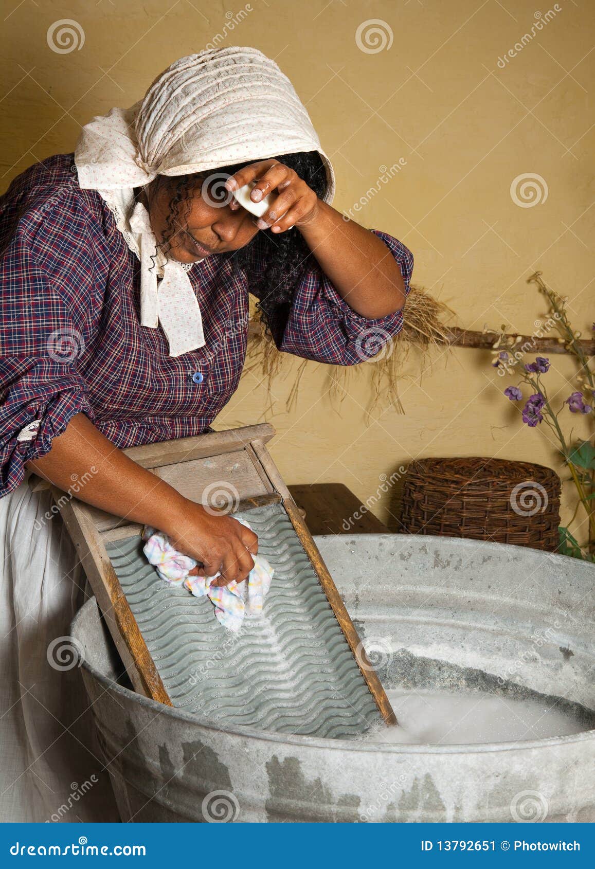 Washboard chores stock image. Image of women, wash, chores 13792651