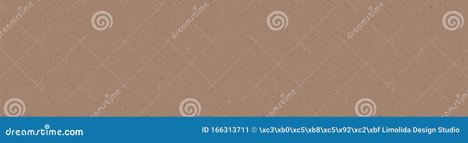 washi paper texture border background. brown natural mulberry rice flecks on organic kraft color. washi tape trim speckled