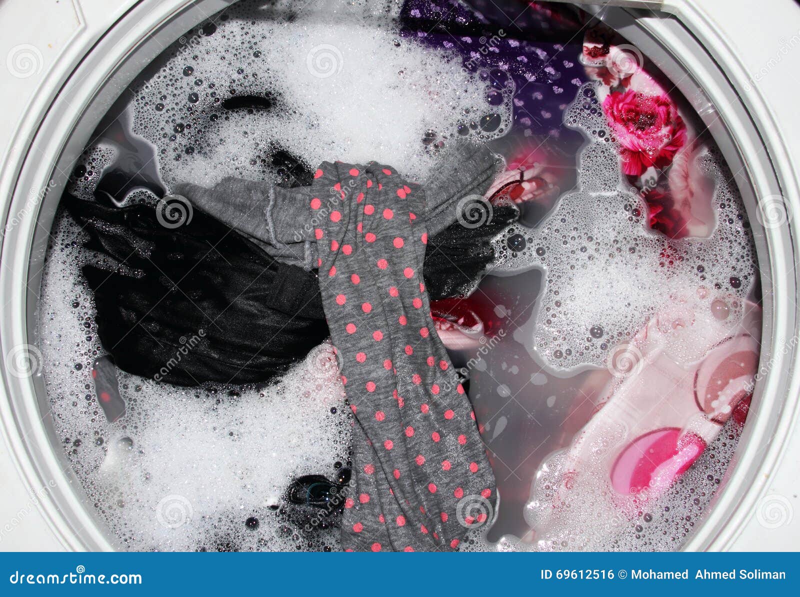 Washing clothes stock photo. Image of powder, detergents 69612516