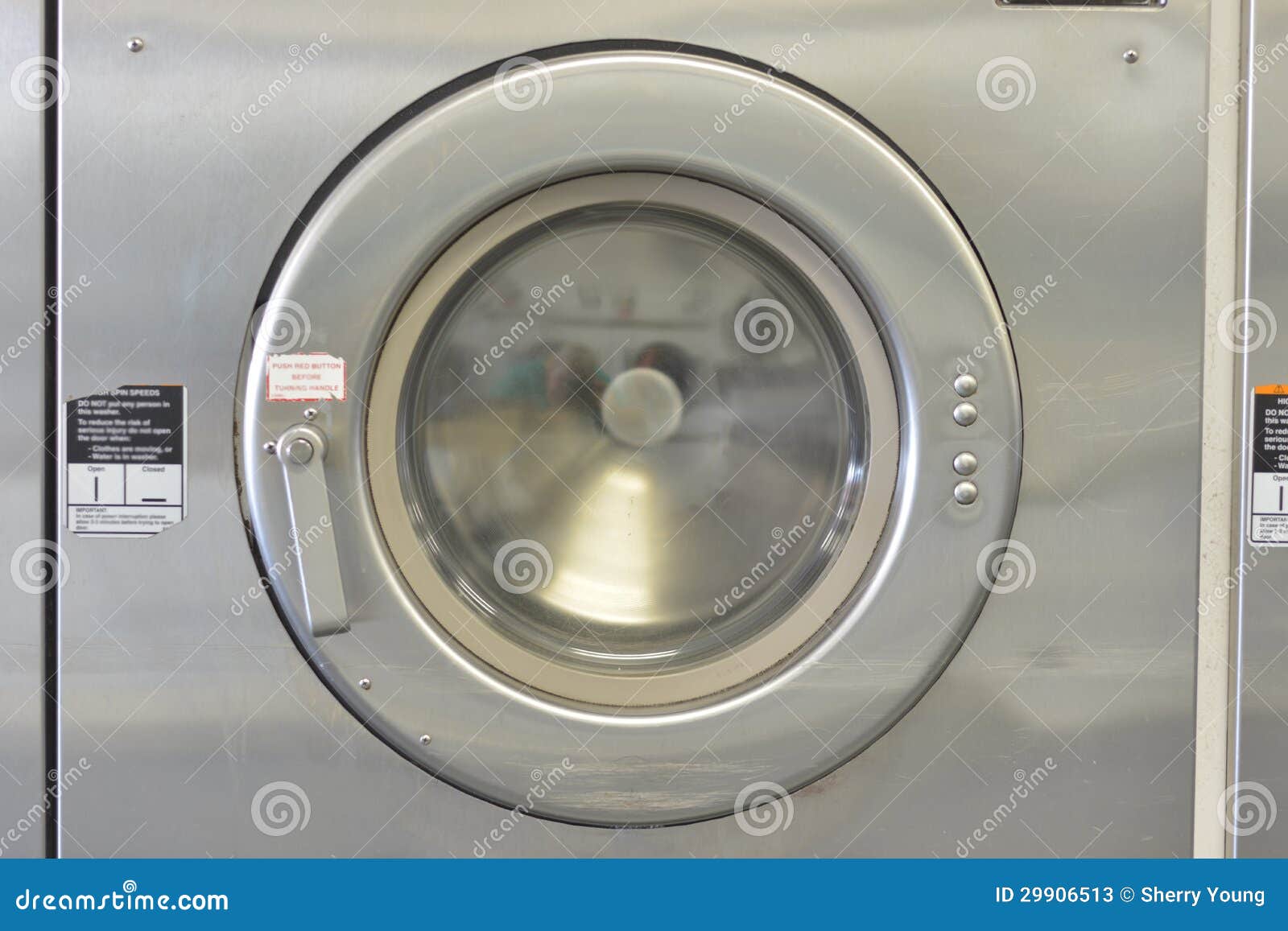 Washday Washing Machiine Door Closed Stock Image Image of machine