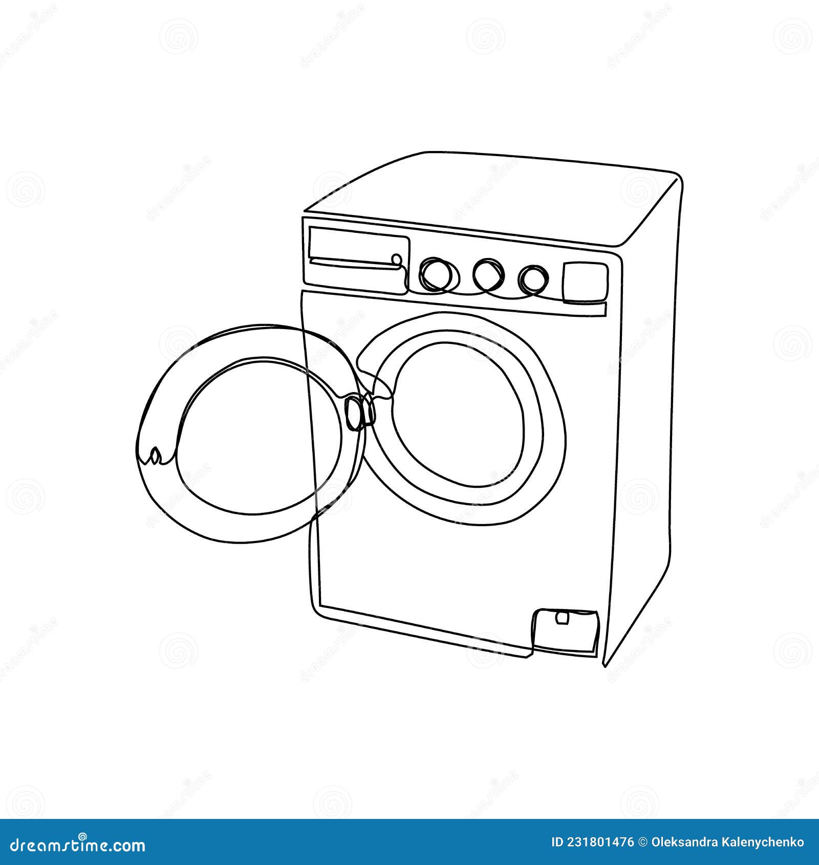 Hand drawn Washing Machine Laundry, ecology concept. 5179050 Vector Art at  Vecteezy