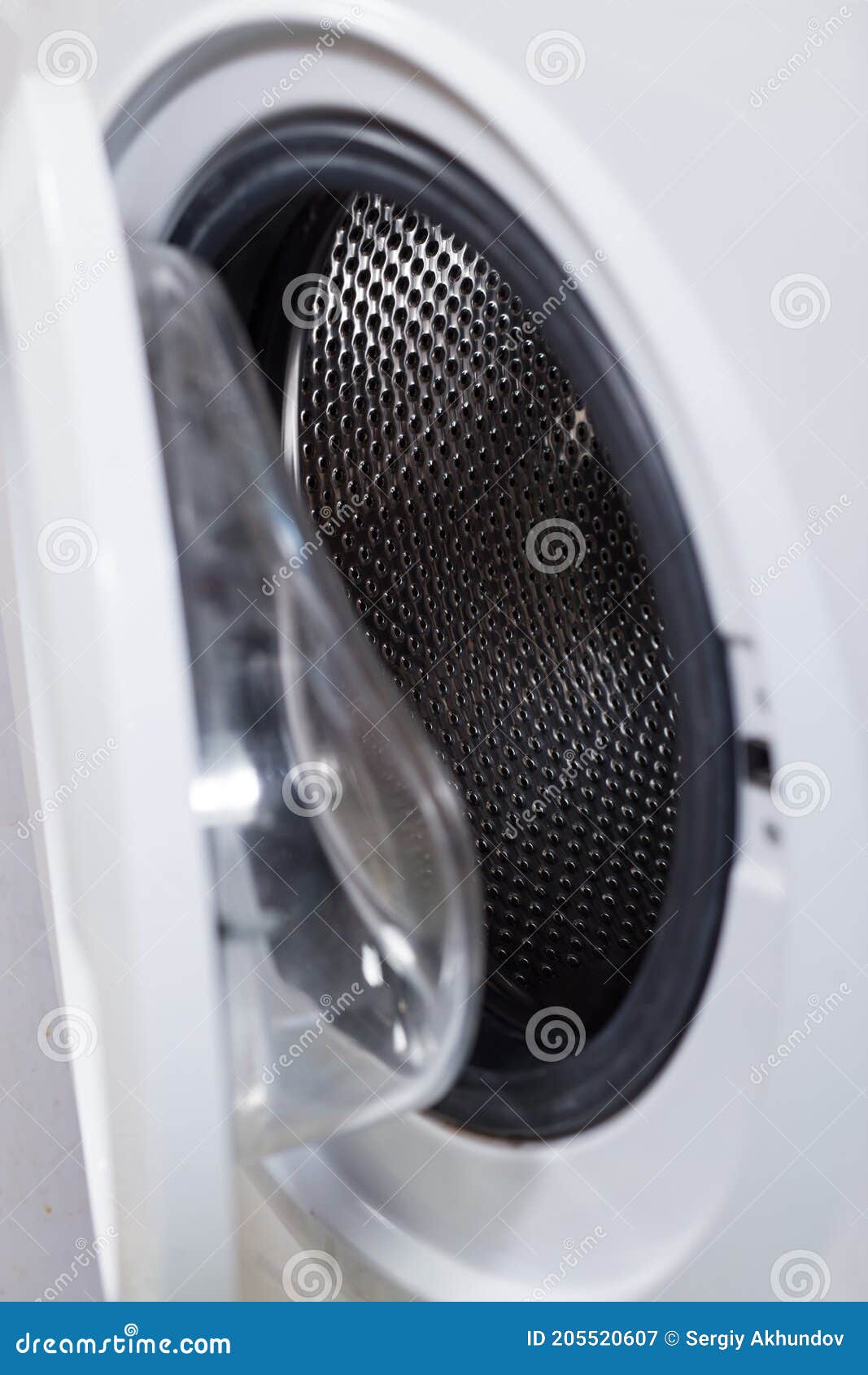 Washing Machine Door. Opened Washer Stock Image Image of washing