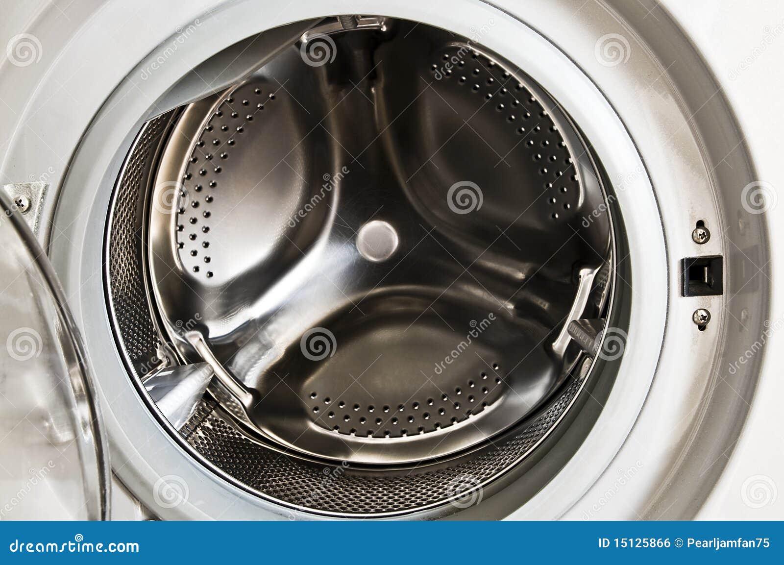Washing machine drum stock photo. Image of electricity 15125866