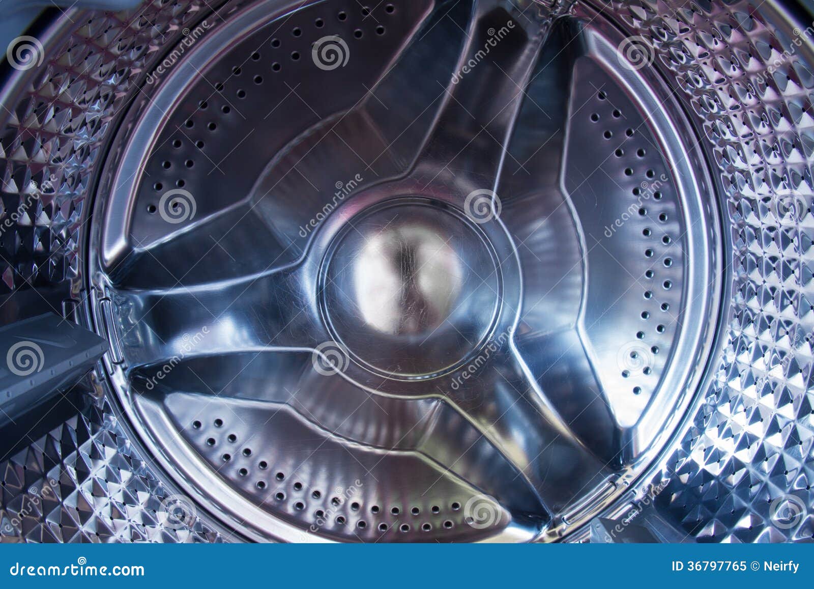 Washing machine drum stock image. Image of laundromat 36797765