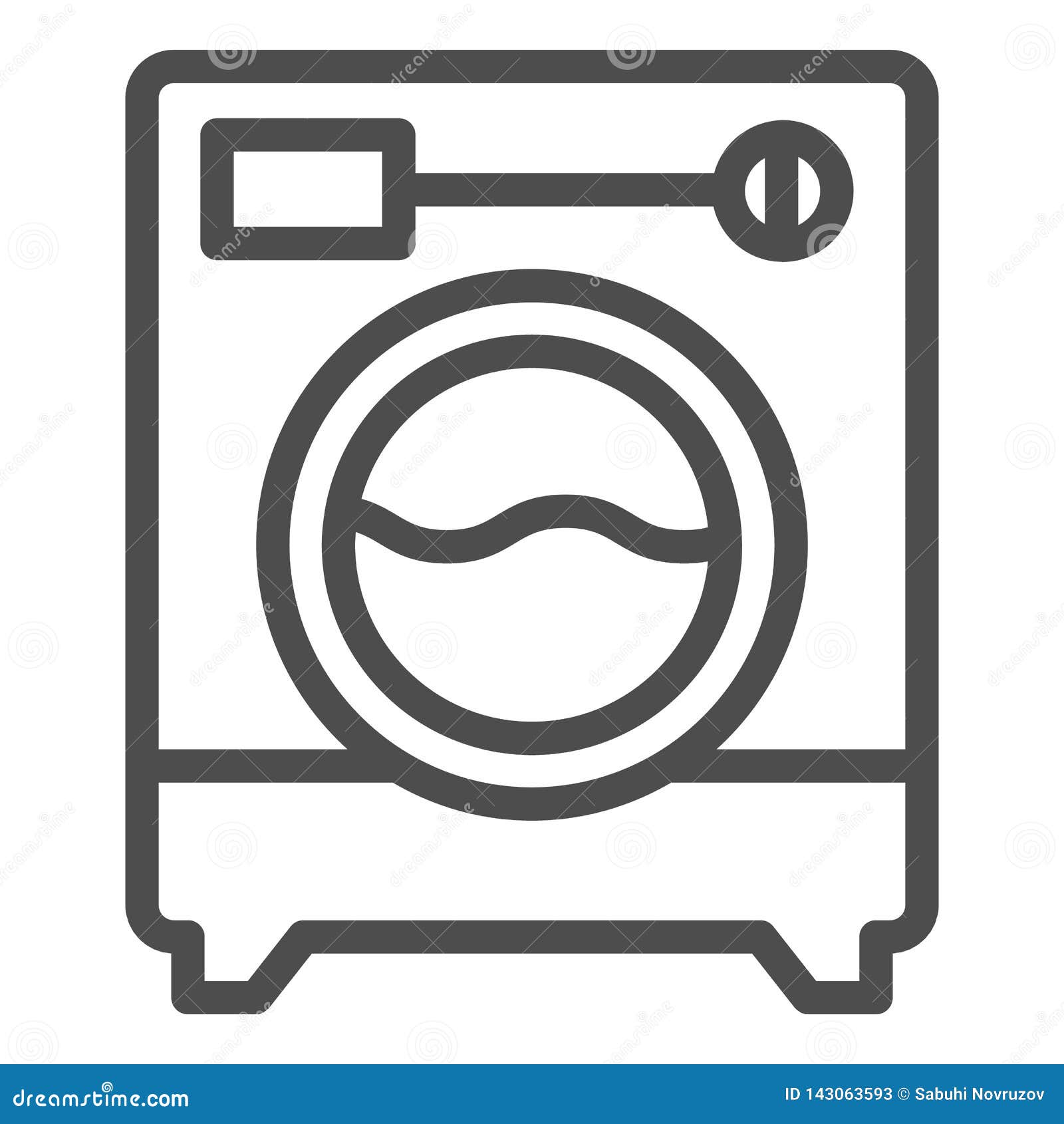 Значок стиральной машины на планировке