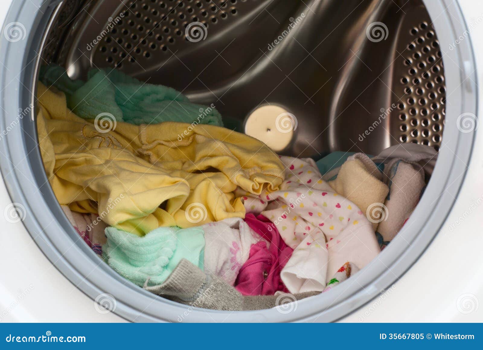Washing machine stock image. Image of linen, machines 35667805