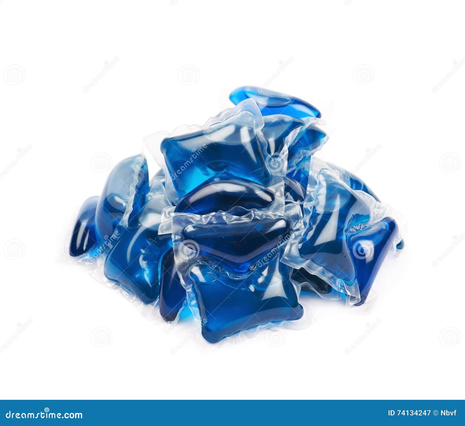 Washing Pod Capsule Isolated Stock Image Image of equipment, studio