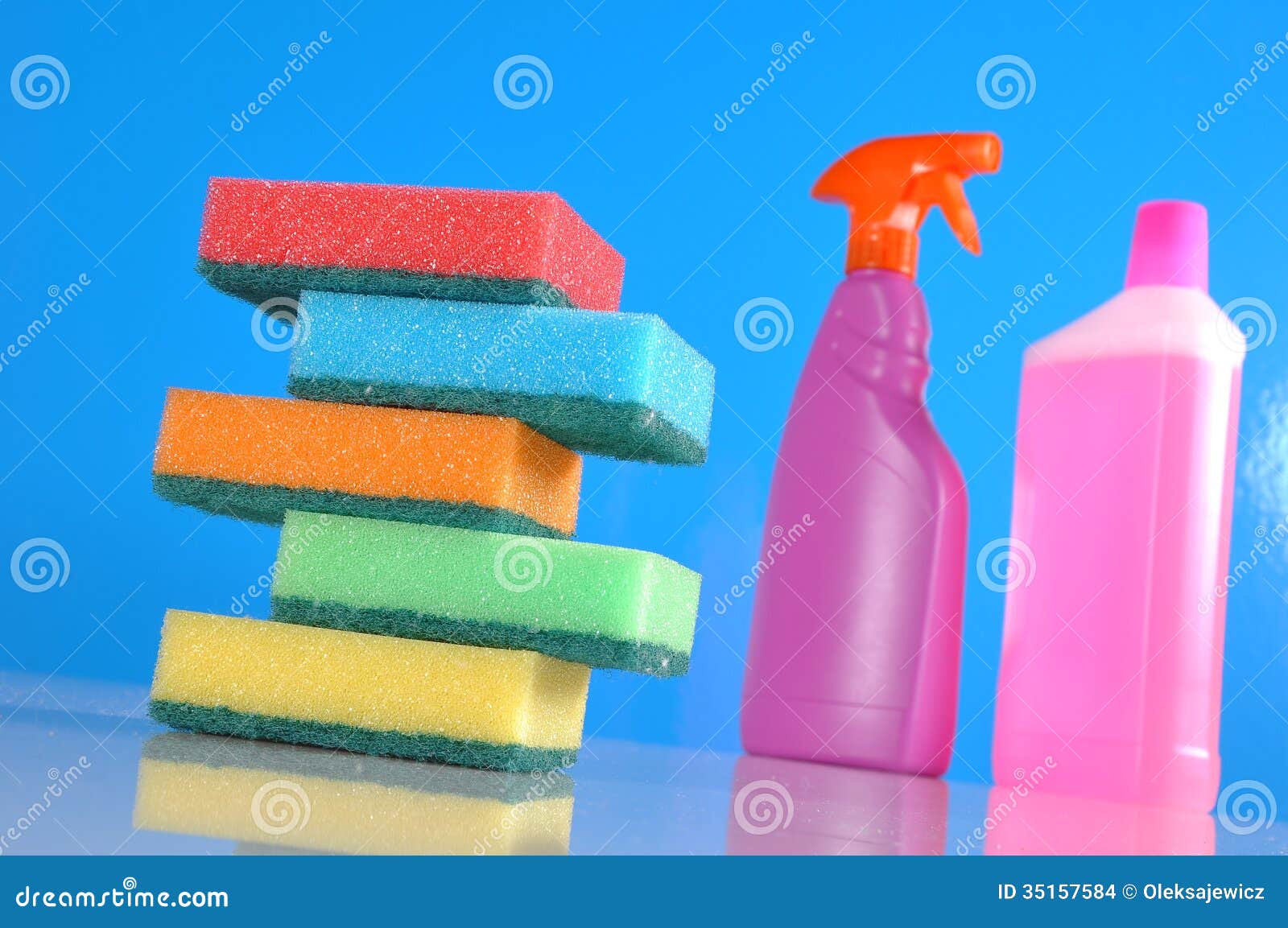 Washing up, cleaning theme stock photo. Image of bottle 35157584