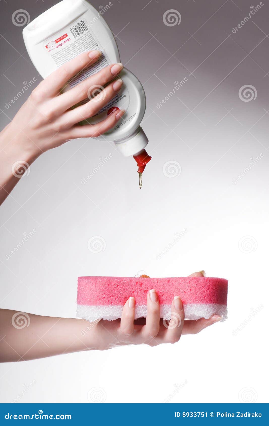 Washingup liquid stock image. Image of water, sponge 8933751