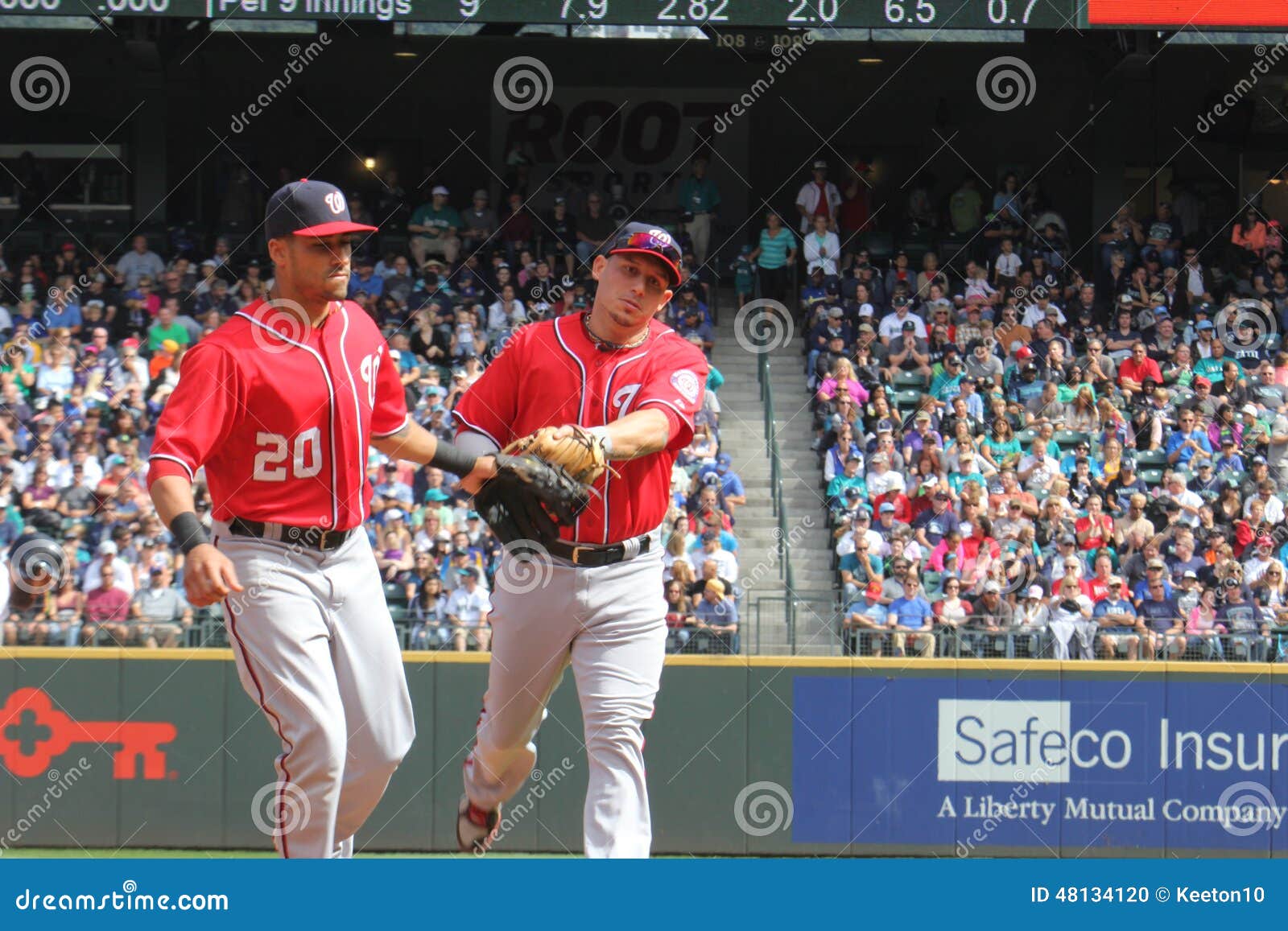 Washington Nationals editorial image. Image of audience 48134120