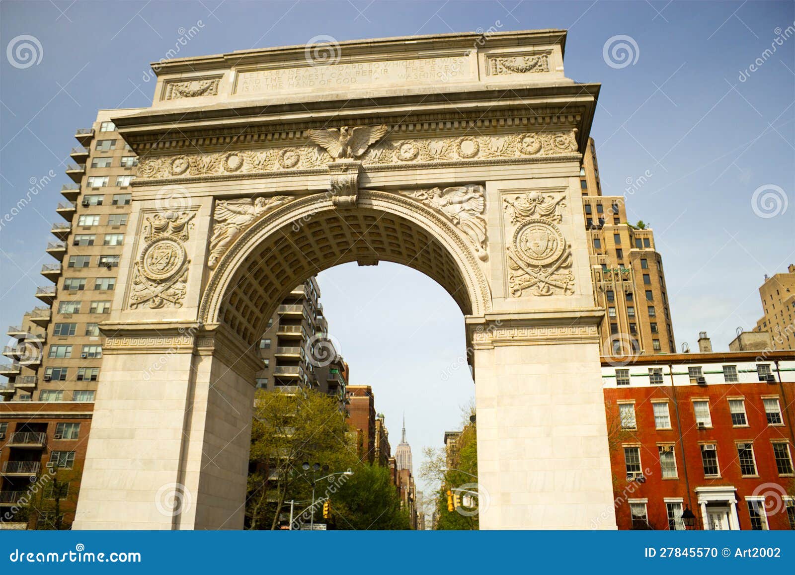 Washington Square Park Arch, New York Editorial Image Image of washington, architecture 27845570