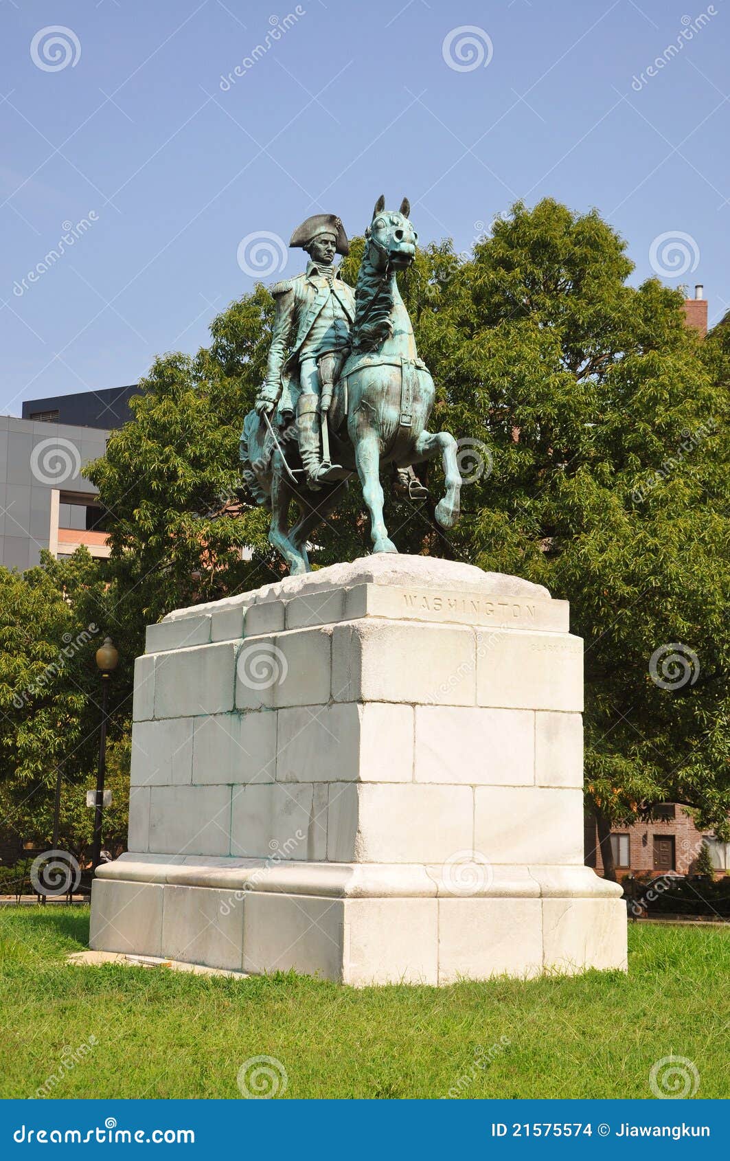 Washington Statue in Washington DC Editorial Stock Image Image of