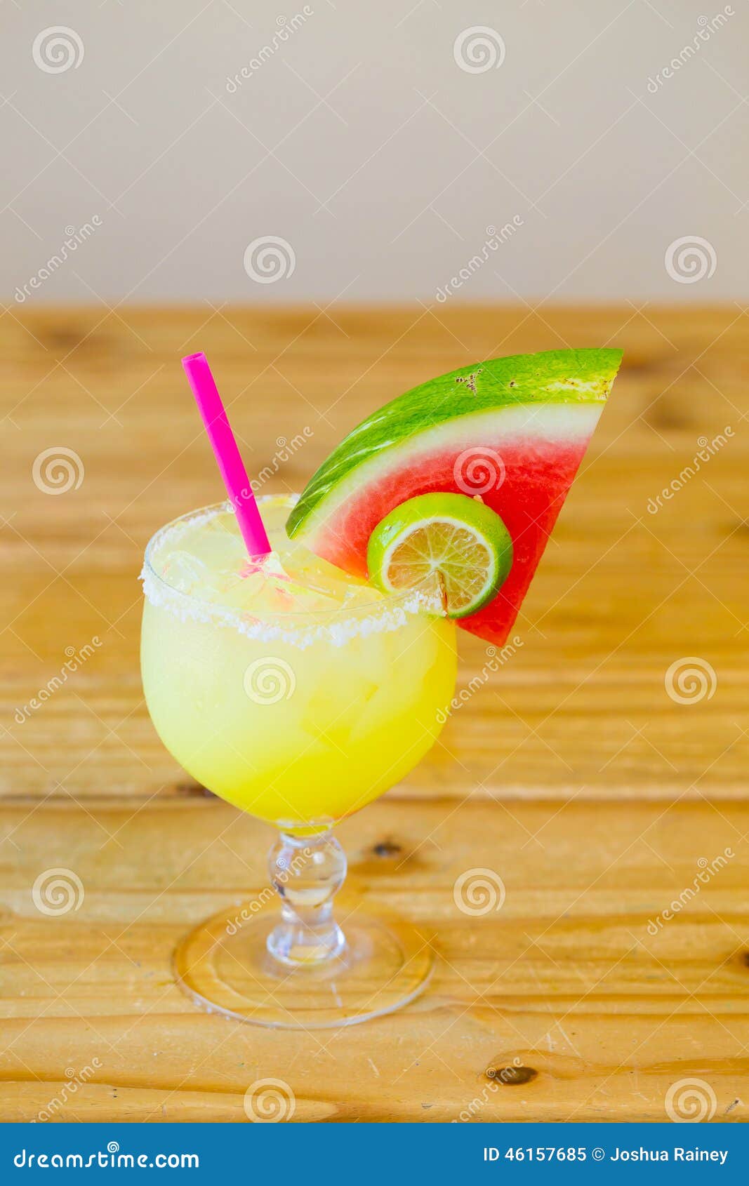 Wassermelone Traditionelle Margarita Stockbild - Bild von alkohol ...
