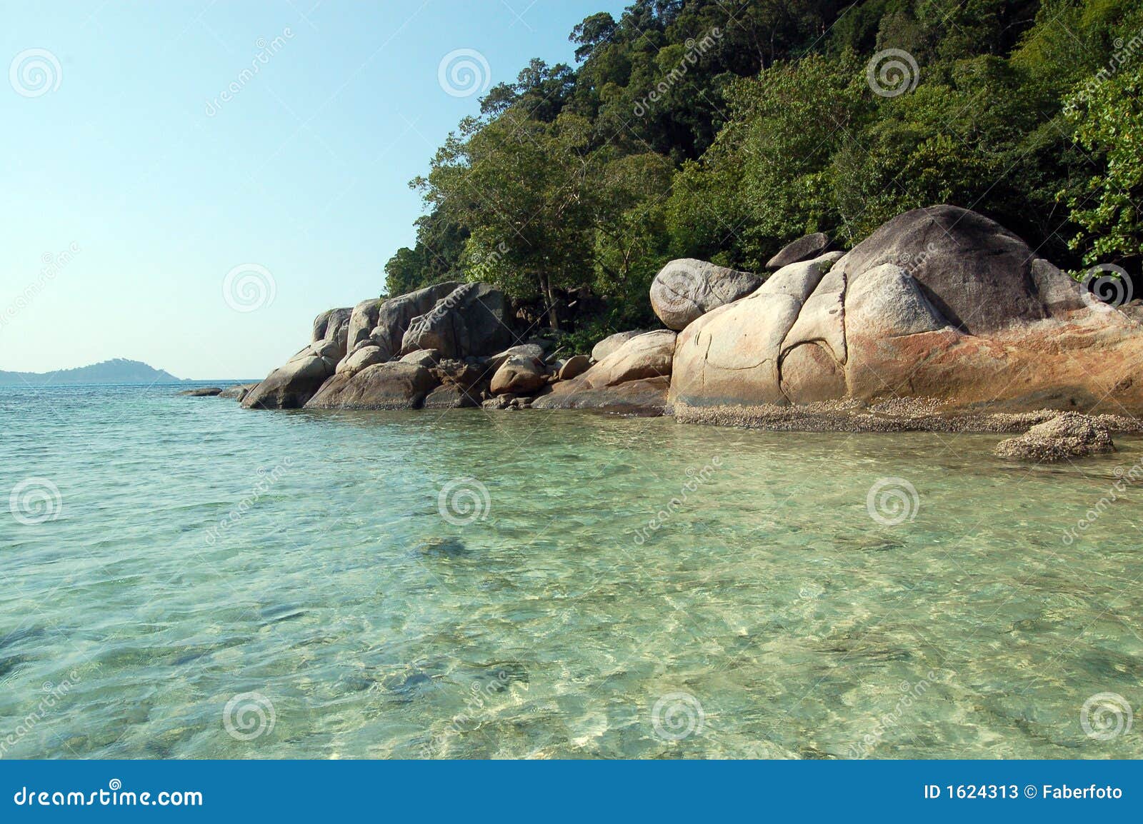 Wasserparadies. Fantastisches blaues Meer - Perhentian Insel - Bestes von Malaysia