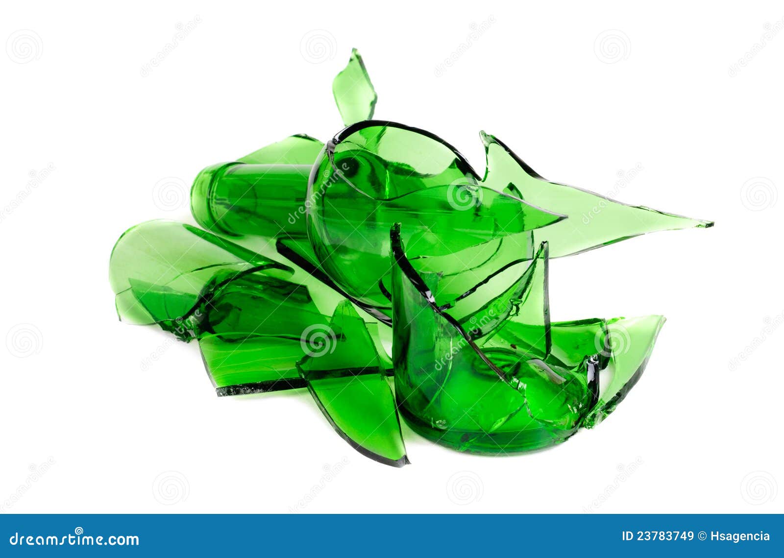 Waste Glass.Recycled. Green Bottle Stock Image Image of edge, ecology