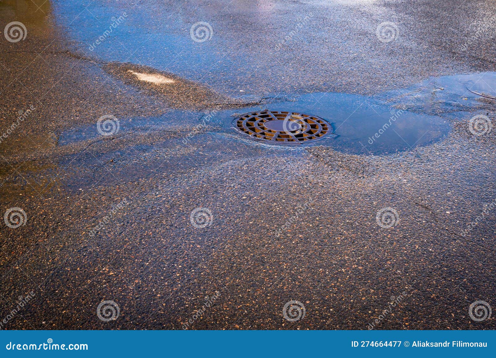Waste from the Oil Industry Flows Down the Storm Drain with Rainwater