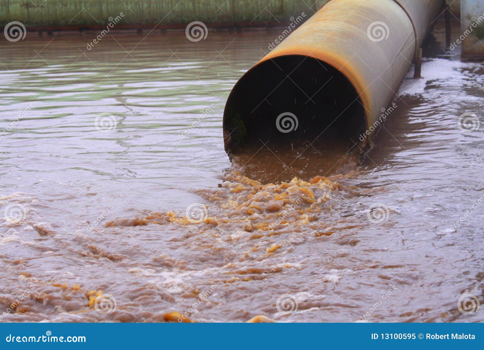 Waste Water Royalty Free Stock Photo - Image: 13100595
