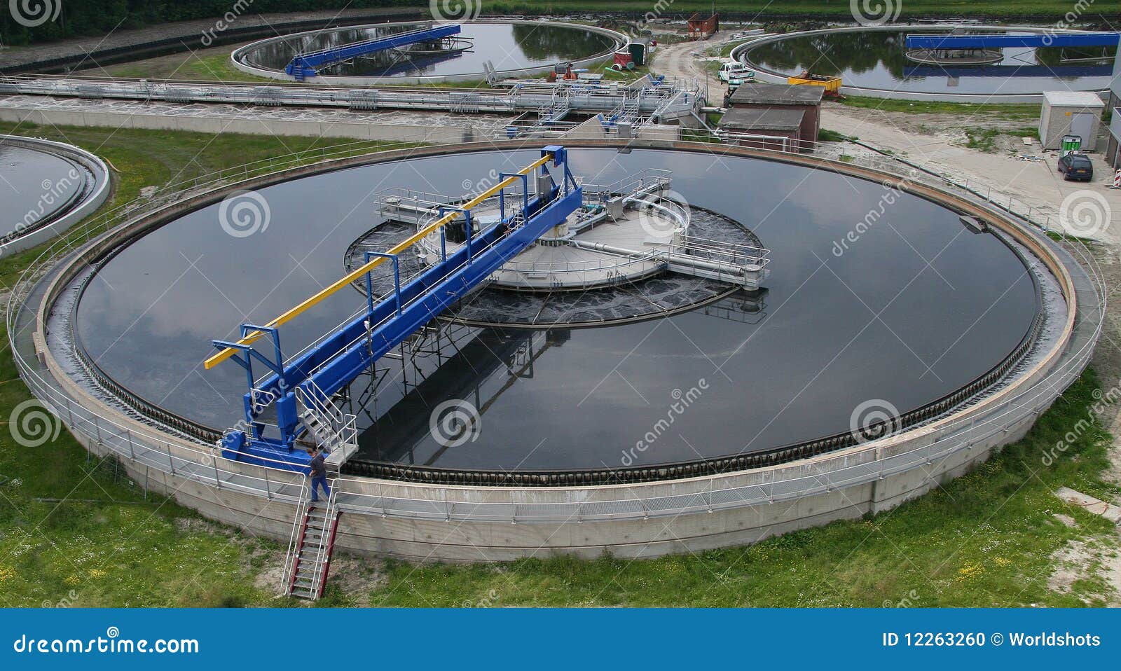 waste water treatment plant