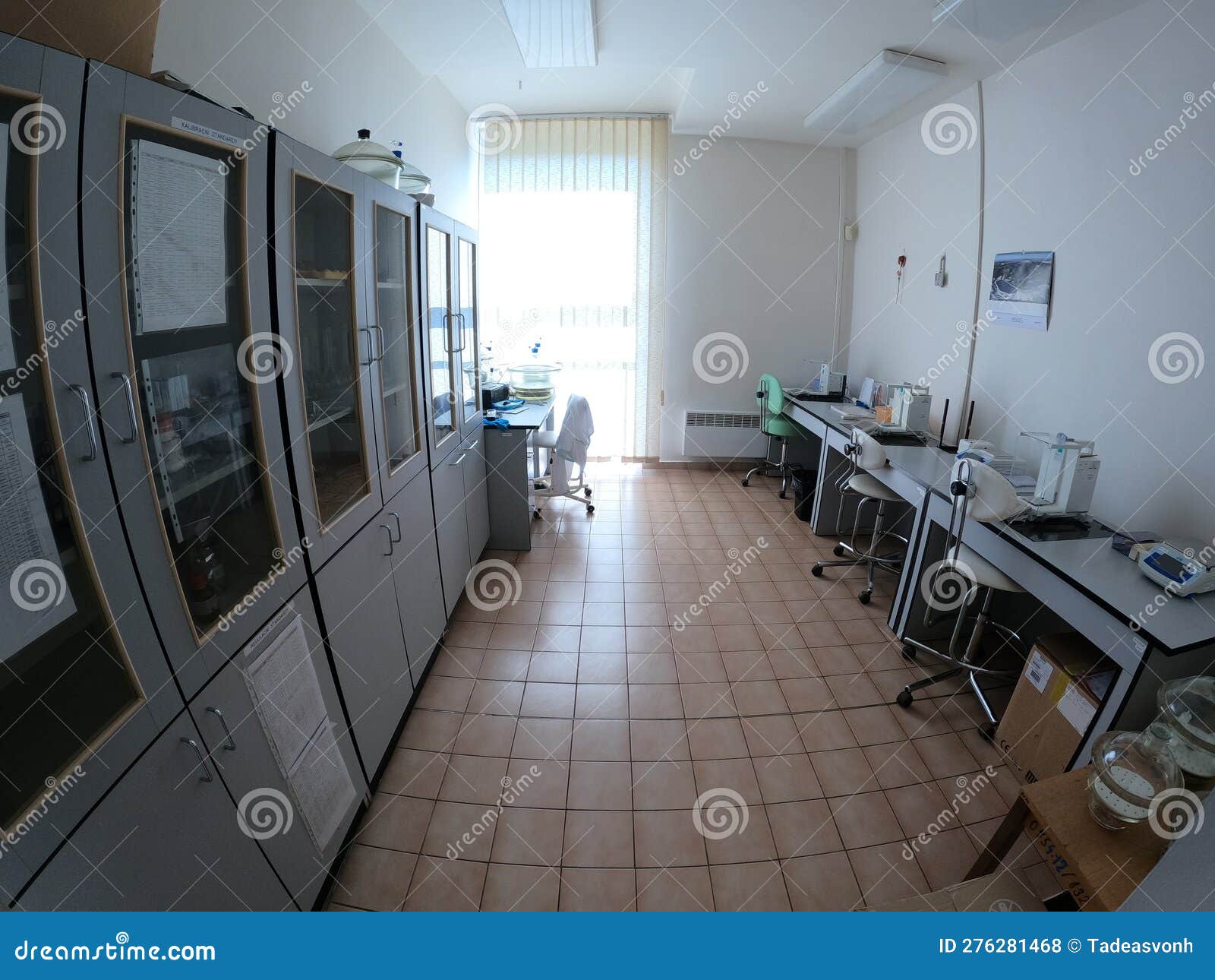 Wastewater Treatment Plant Laboratory 7 Stock Photo Image of
