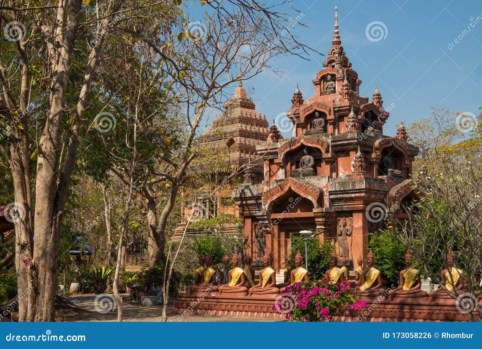 wat khao phra angkhan temple, buriram province