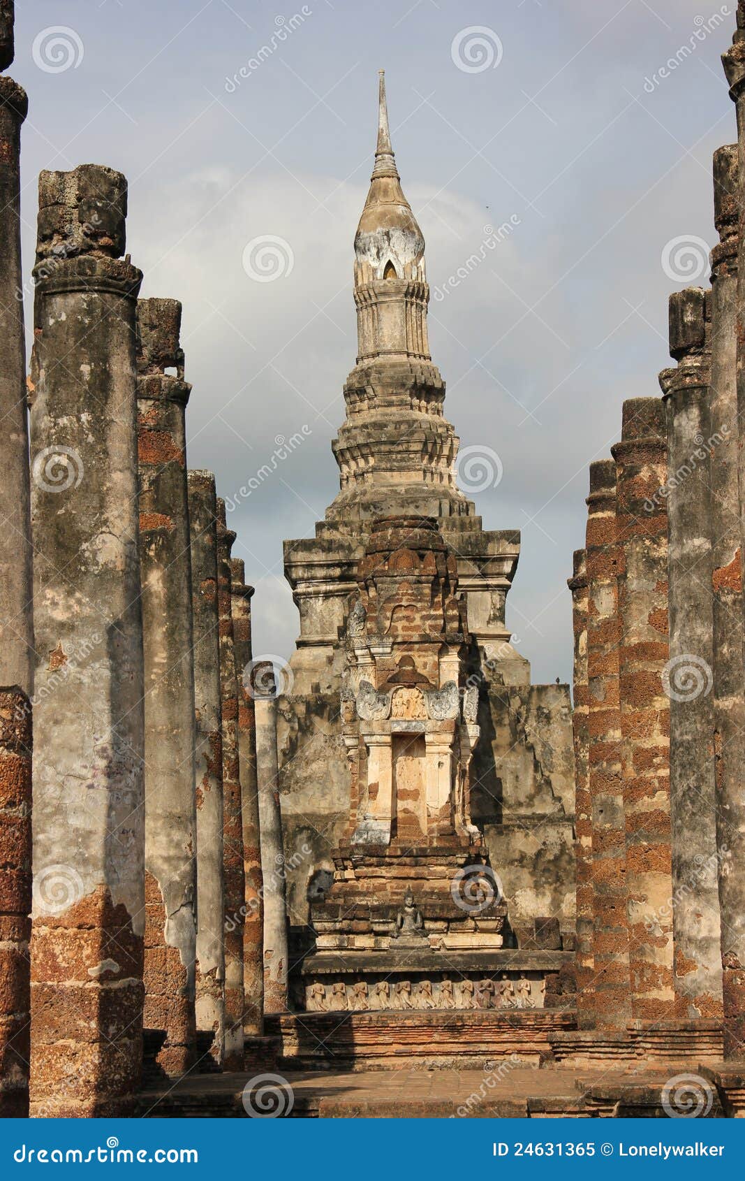 wat mahathat, historical park, sukhothai