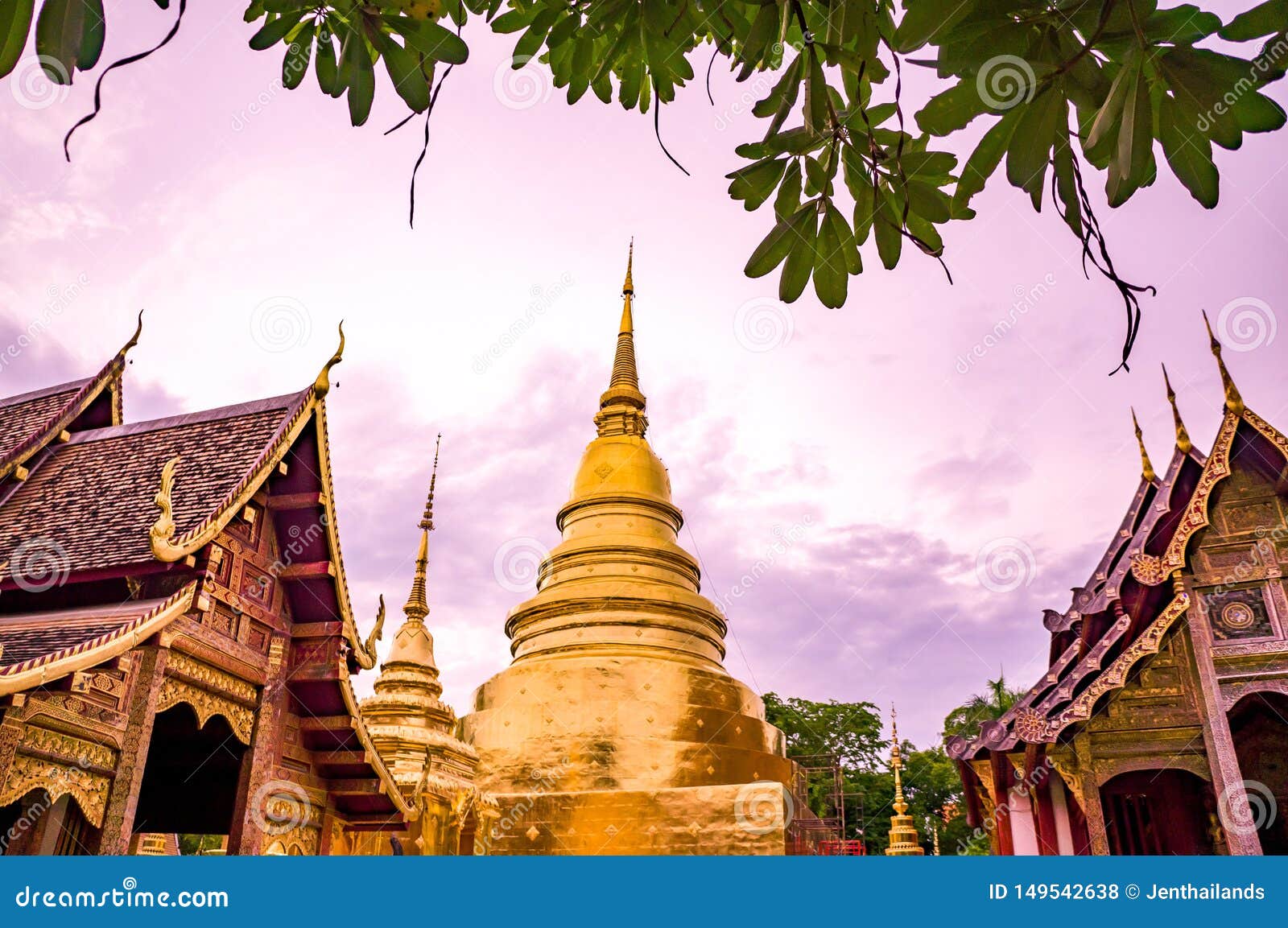 wat phra singh, phra singh temple  , chiang mai thailand