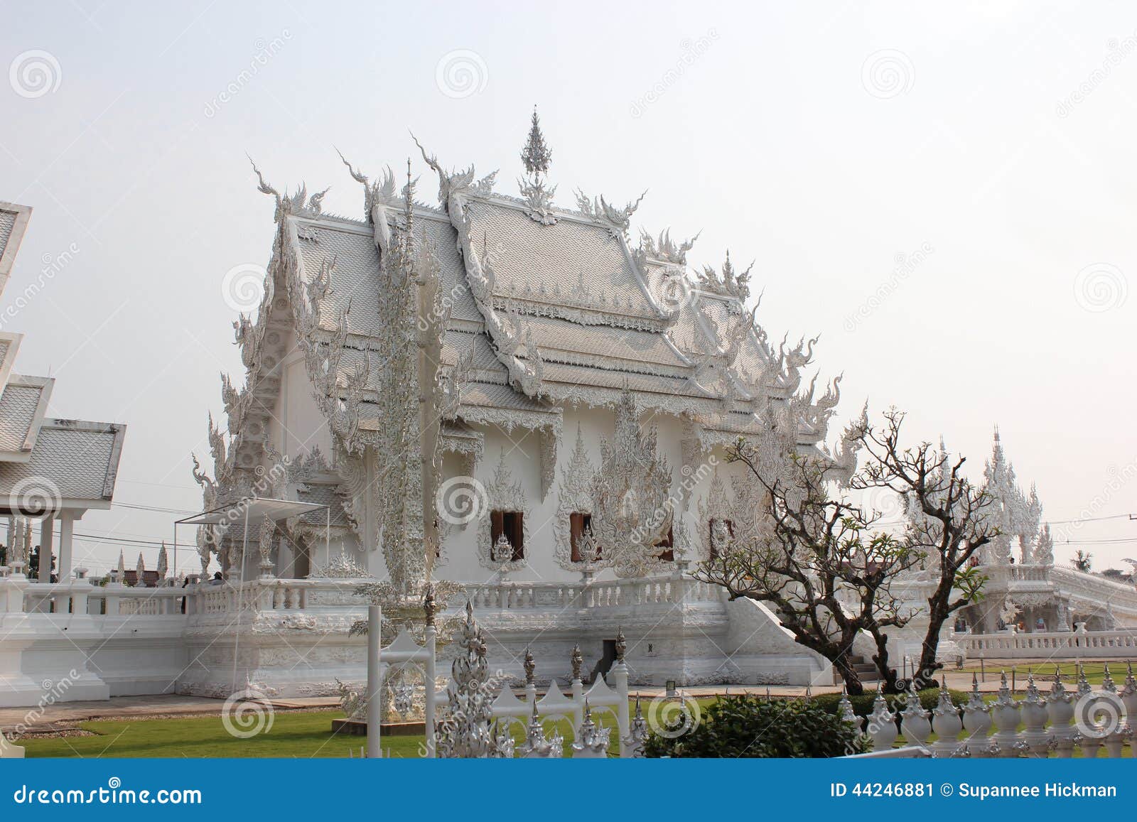 wat rong khun or white temple, a contemporary unco