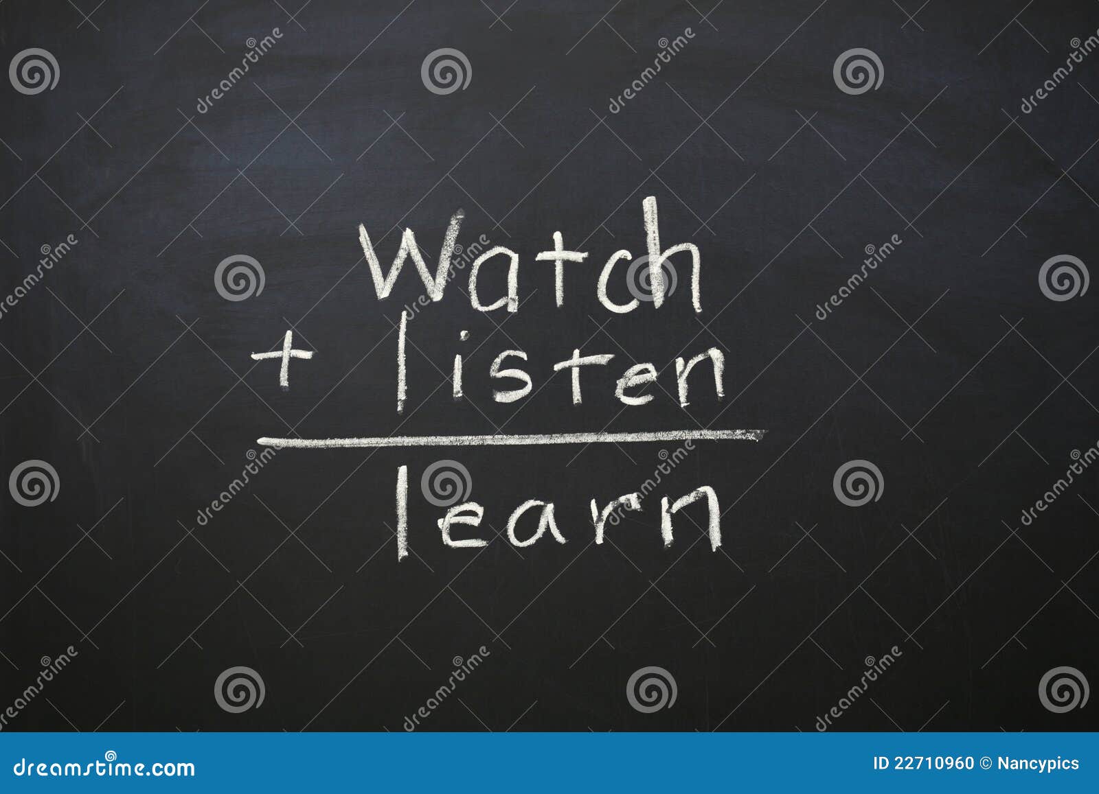 watch listen and learn