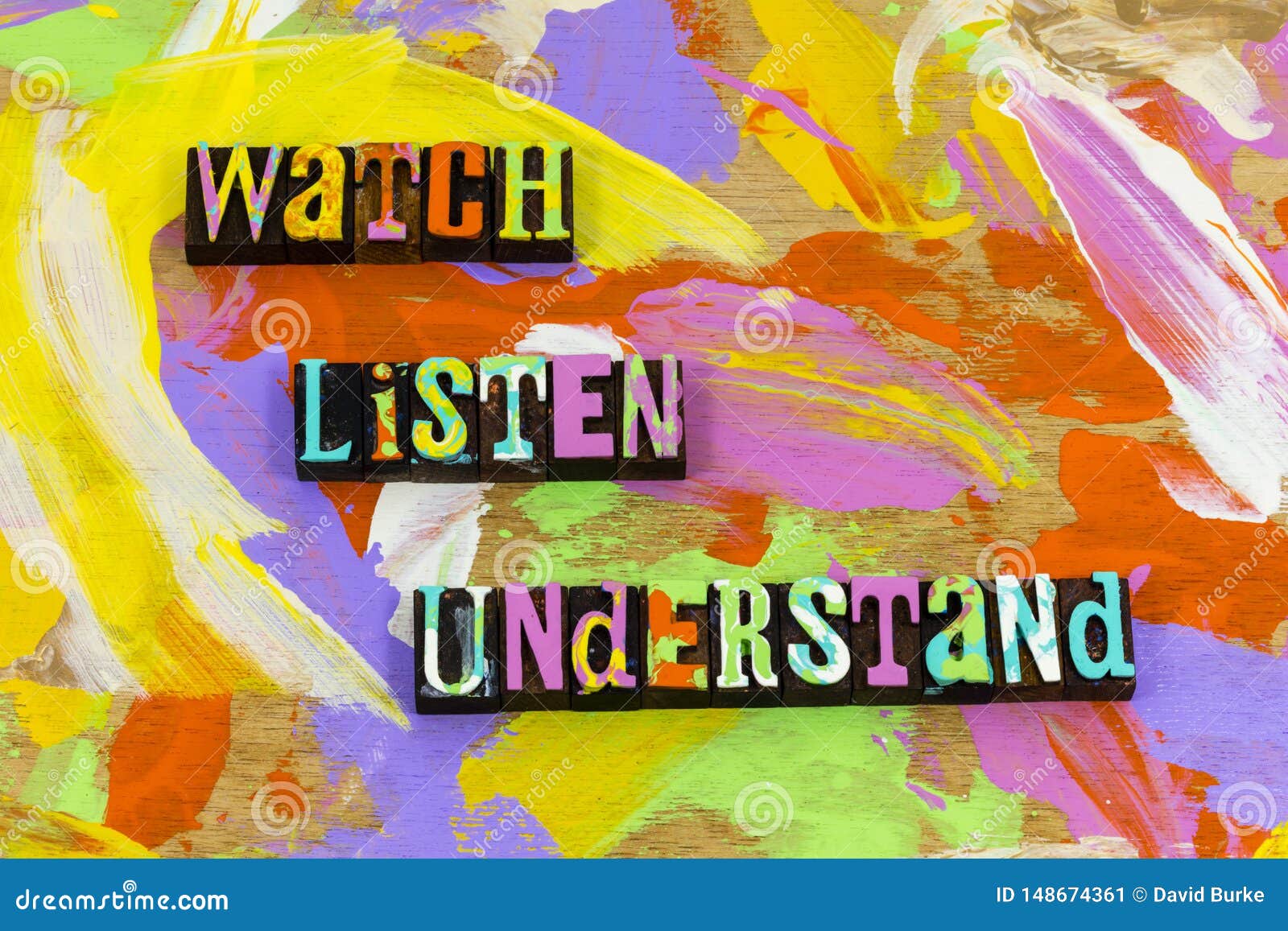 watch listen understand teach learn knowledge training lead awareness