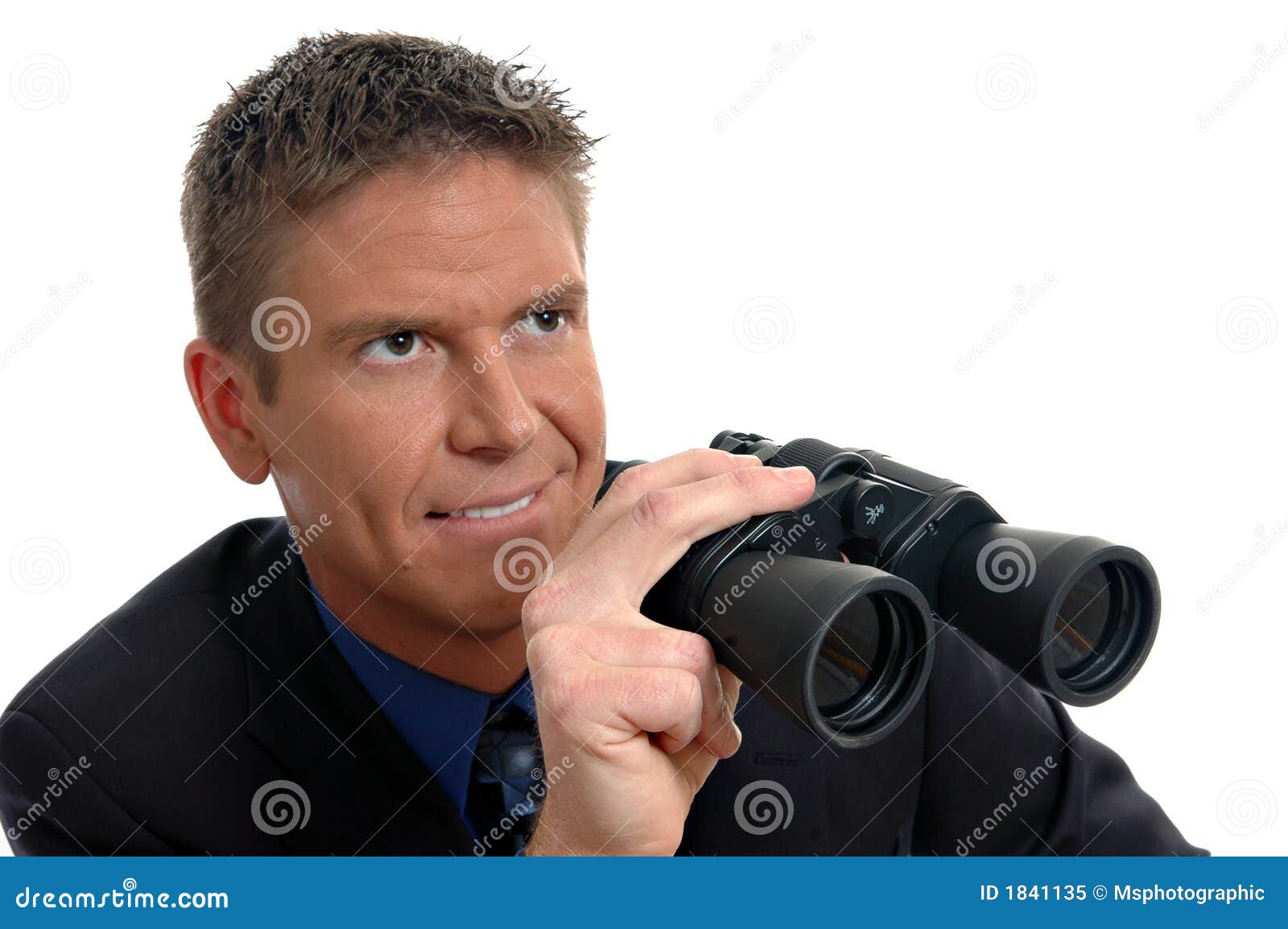 Watching stock image. Image of glasses, gaze, handsome 1841135
