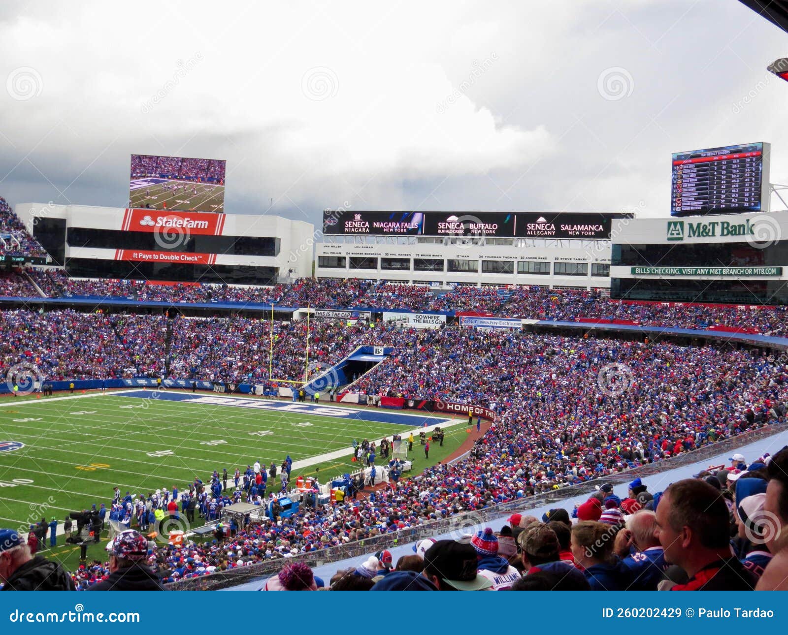 Buffalo Bills Stadium Highmark Stadium Stock Photos Free & Royalty