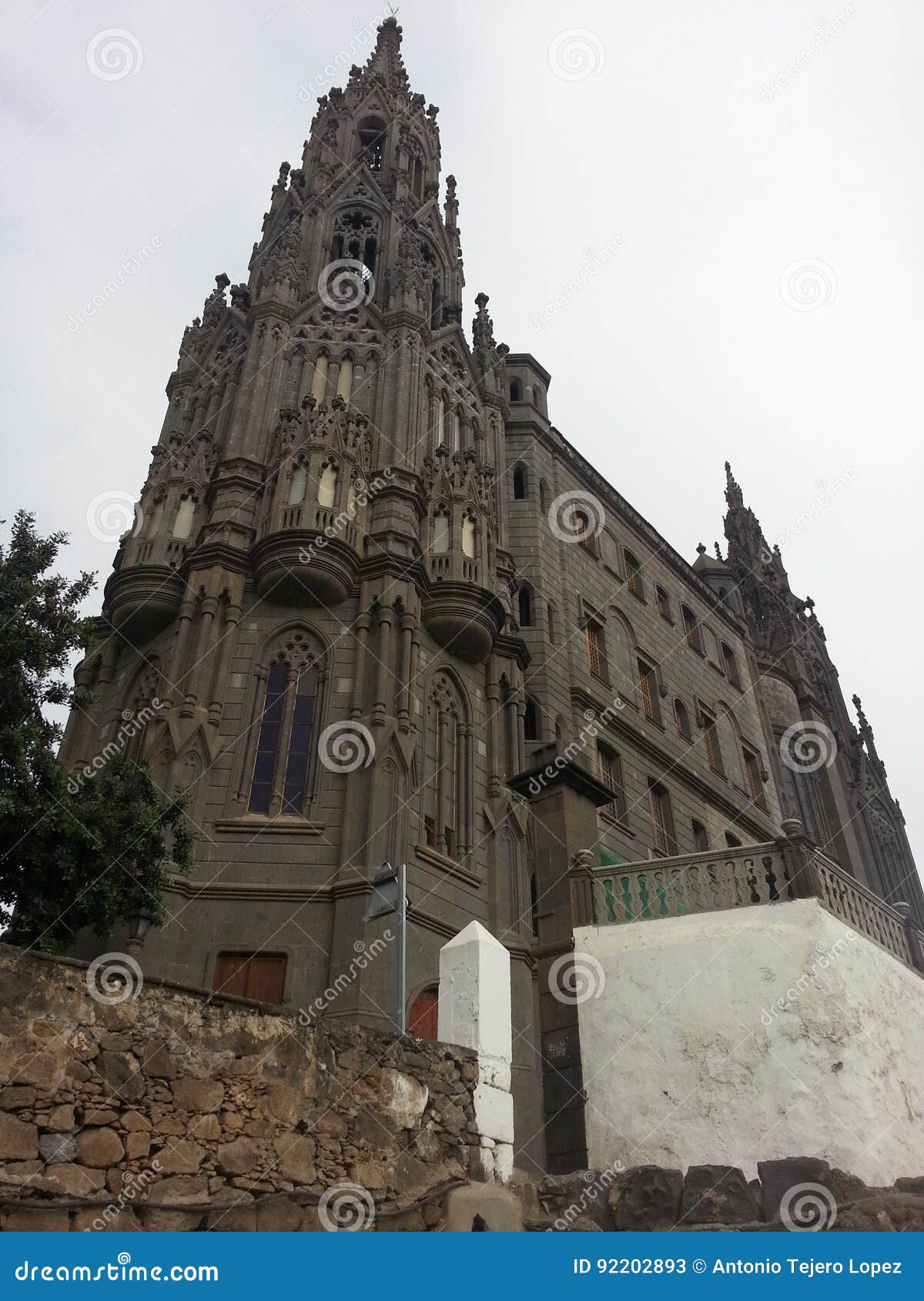 watching a special gothic cathedral