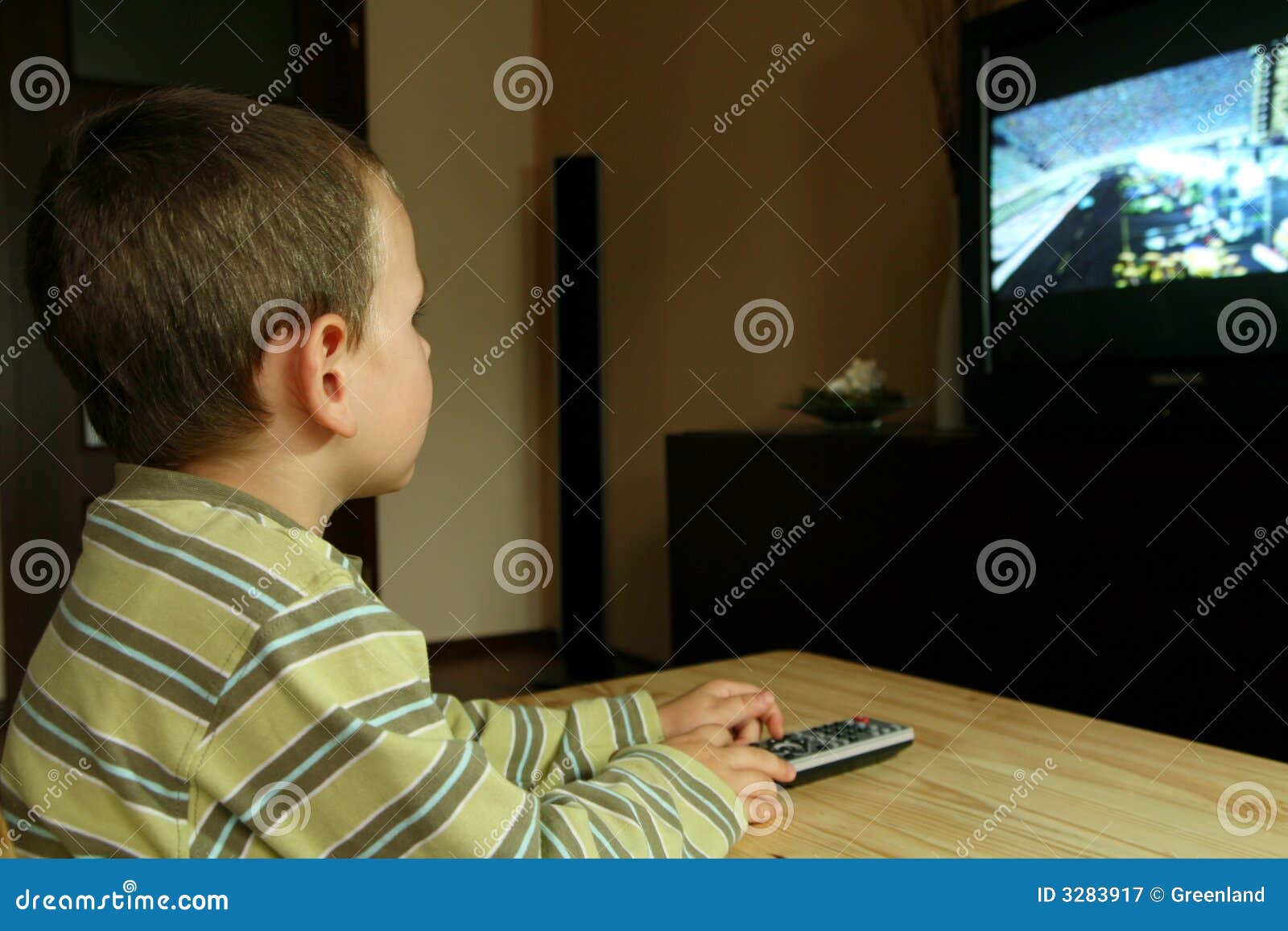  Watching  TV  stock image Image of changing sensitive 