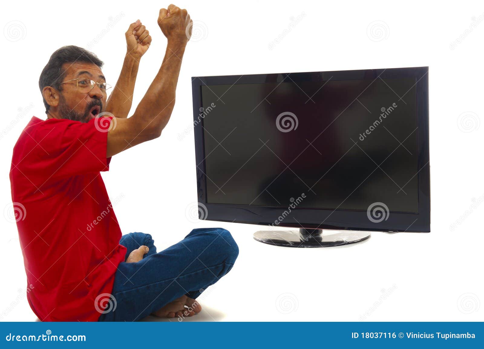 Watching and Vibrating stock photo. Image of expression 18037116