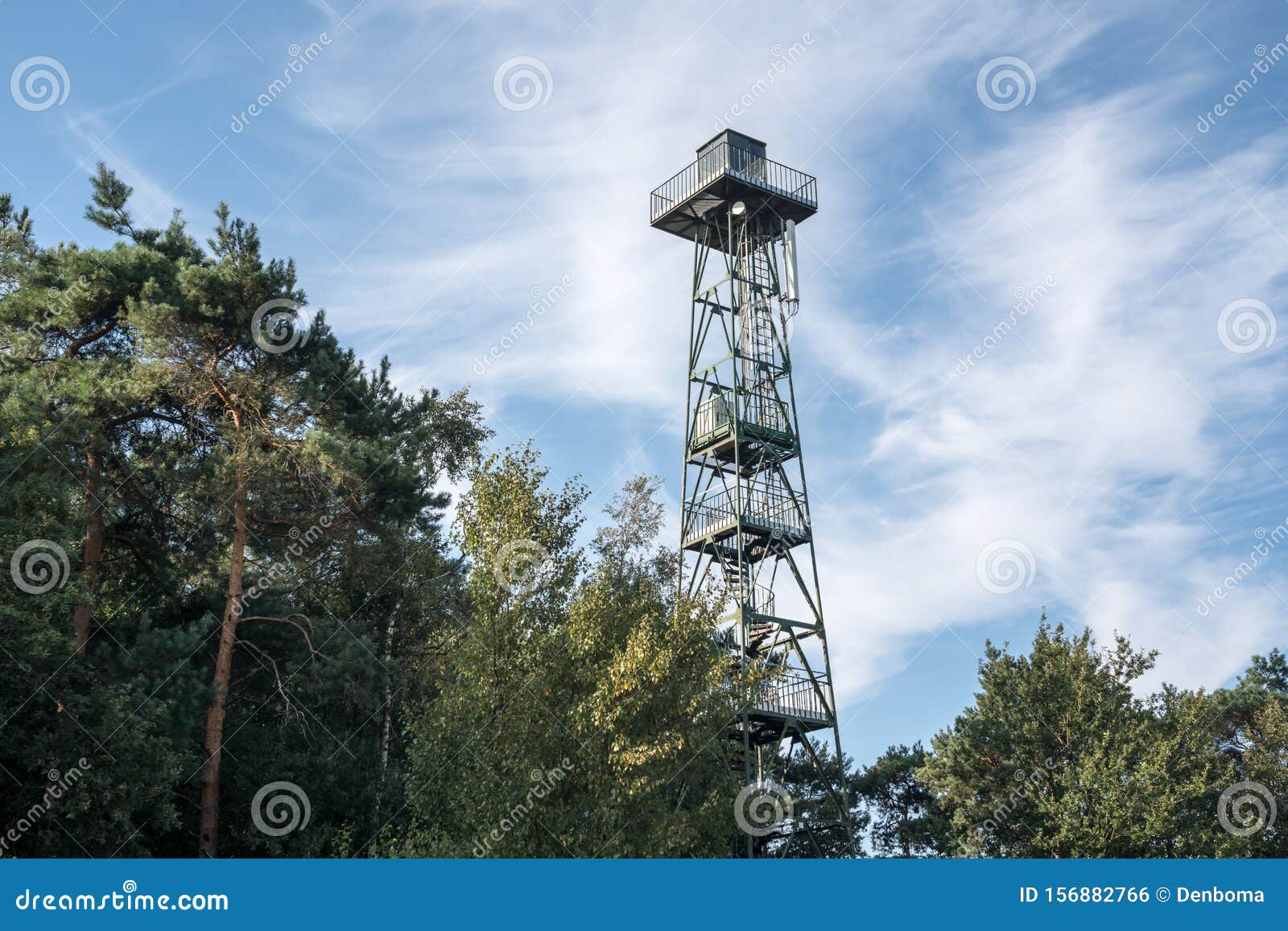 watchtower in the calmthout heath