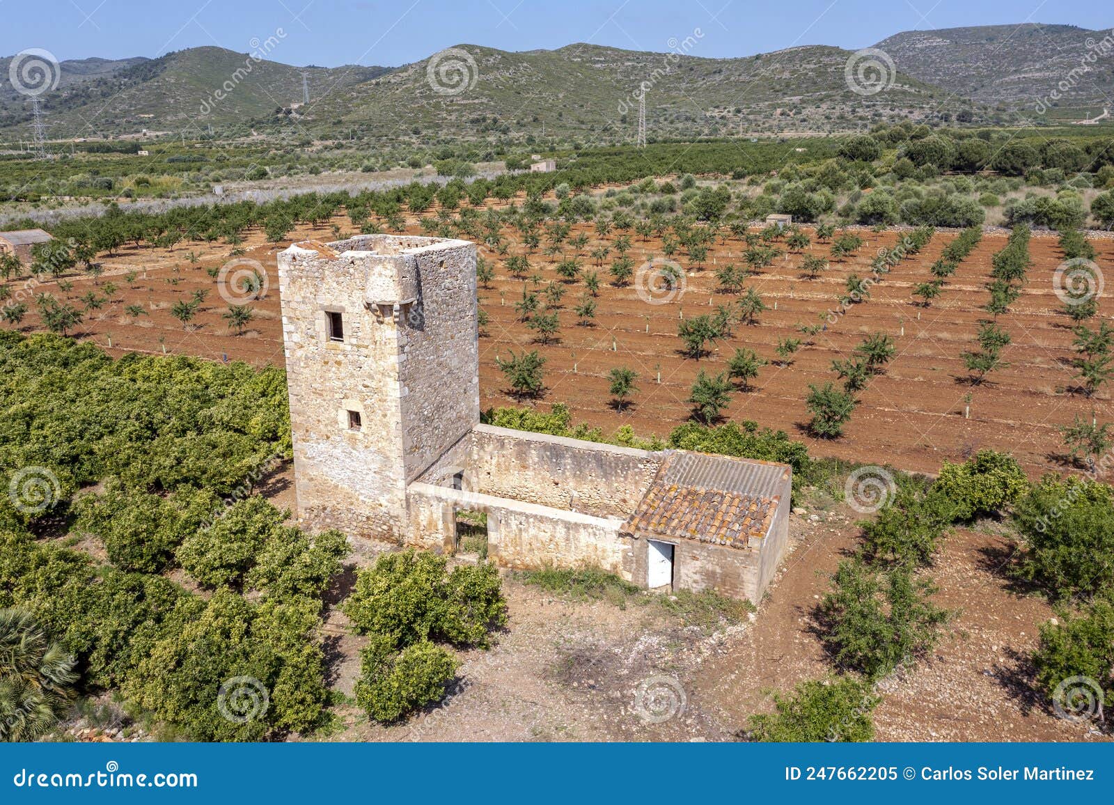 watchtower gats vigia in cabanes of castellon