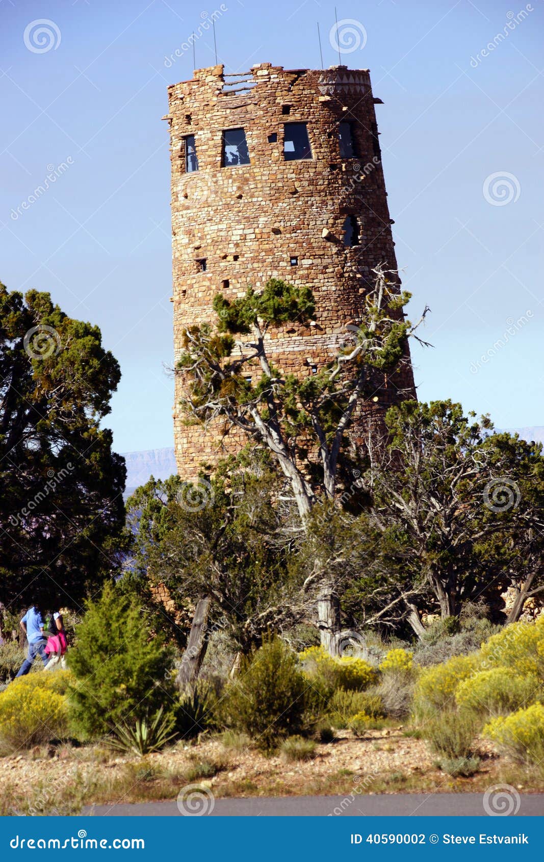 Watchtower of local stones stock photo. Image of watchtower - 40590002