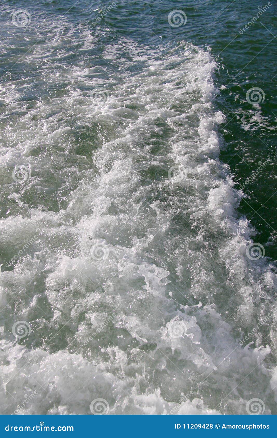 Water from back of boat stock photo. Image of blue, white 11209428