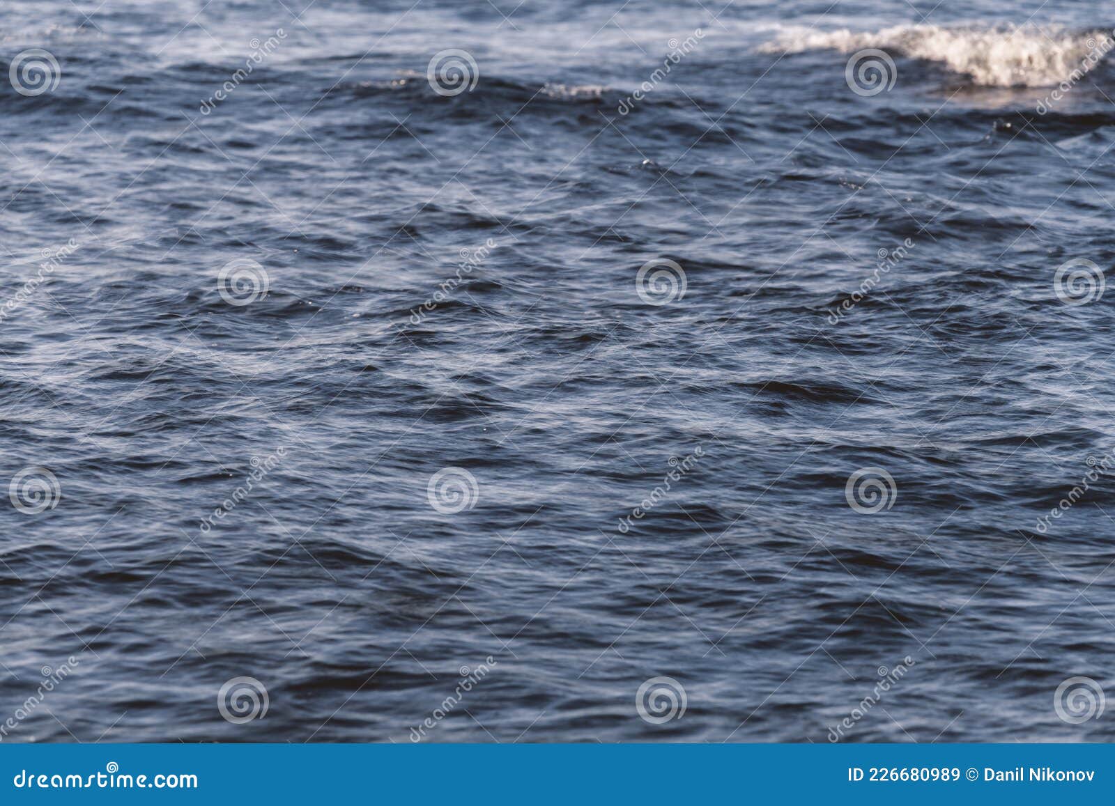 Water Background. Sea or Lake Motion. Stock Image - Image of ...