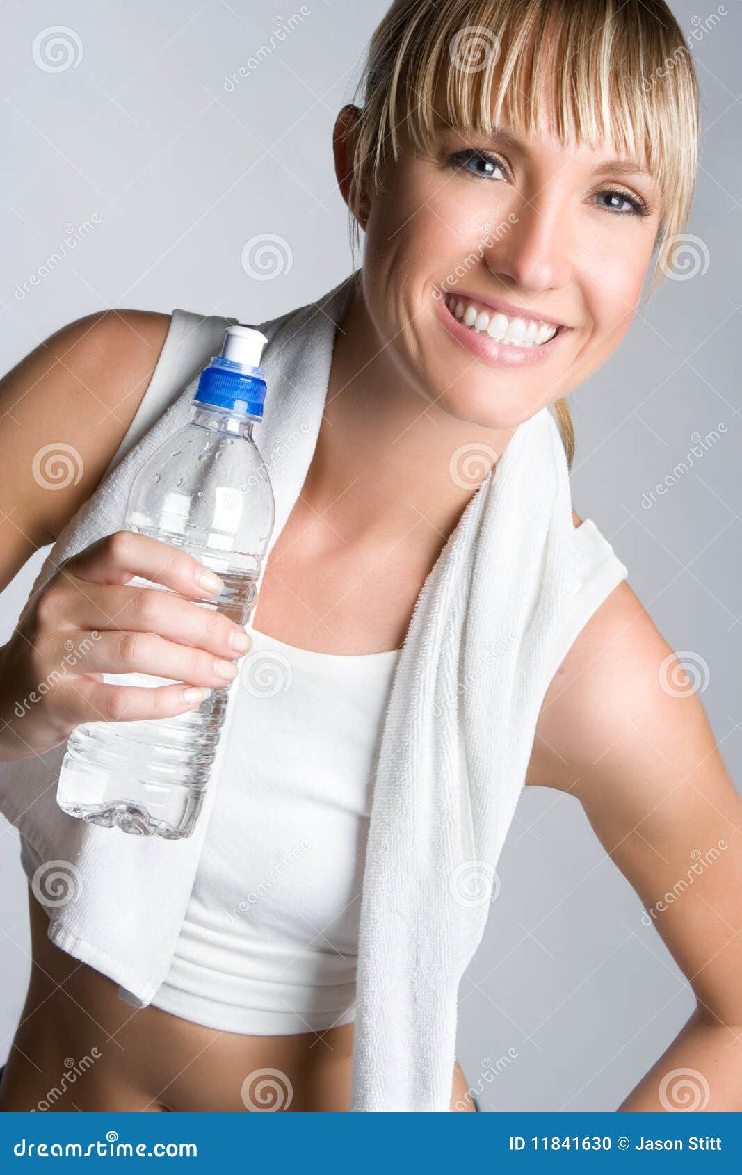 Water Bottle Girl stock photo. Image of resting, teen 11841630