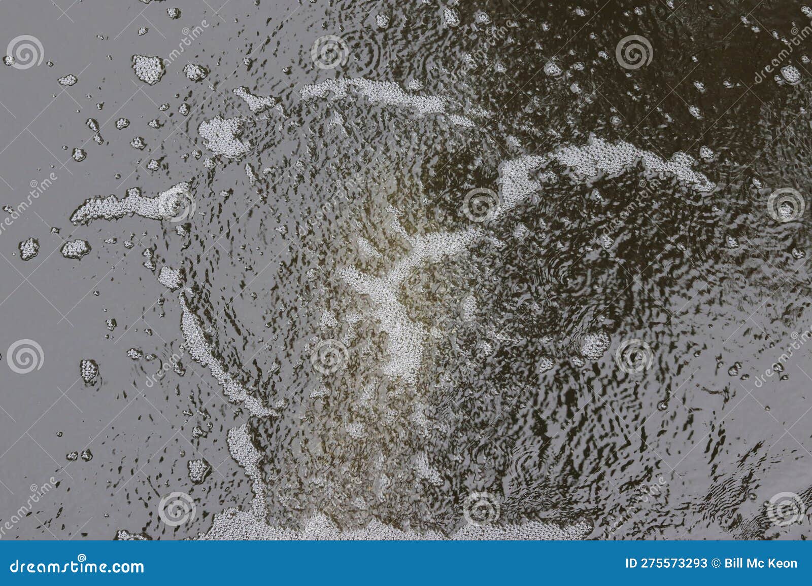 Water Bubbling Up from Drainage Outlet Stock Image Image of movement