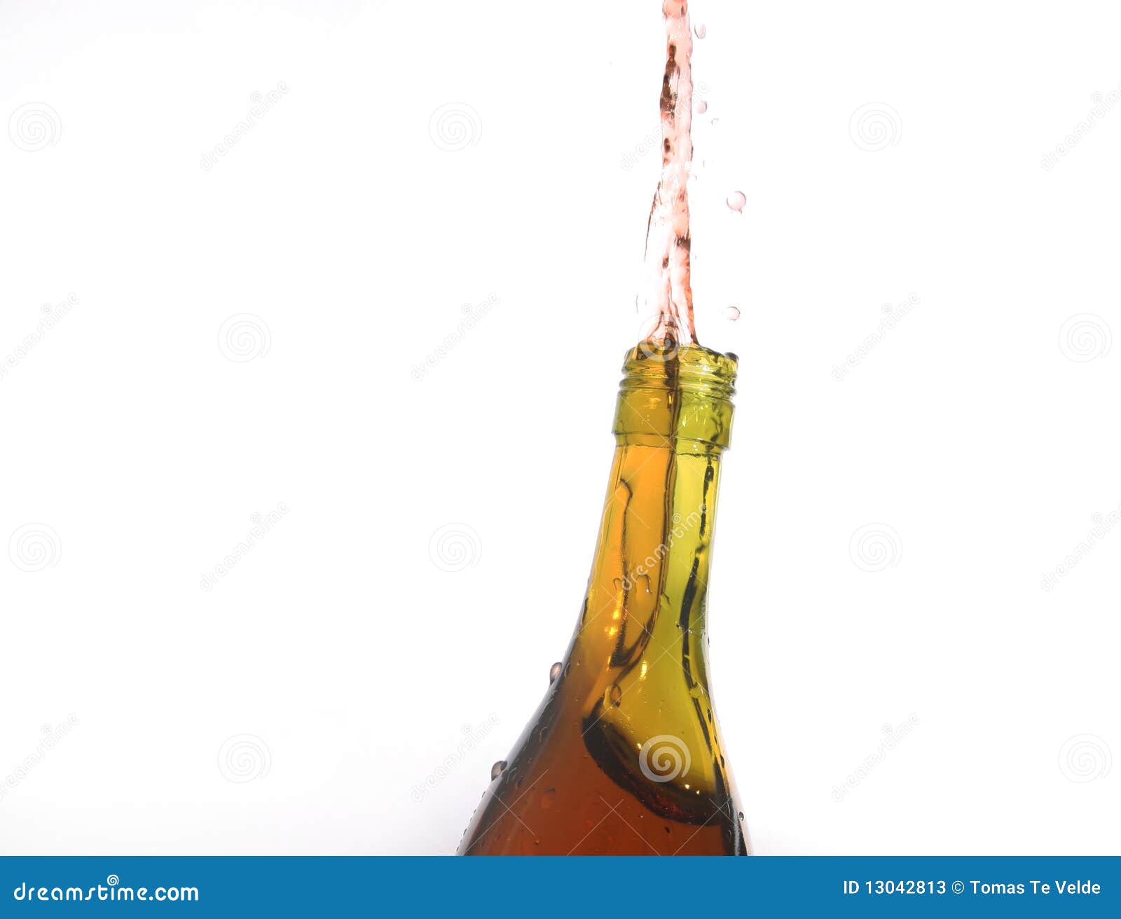 Water Burst Out Of A Bottle Stock Photos Image 13042813