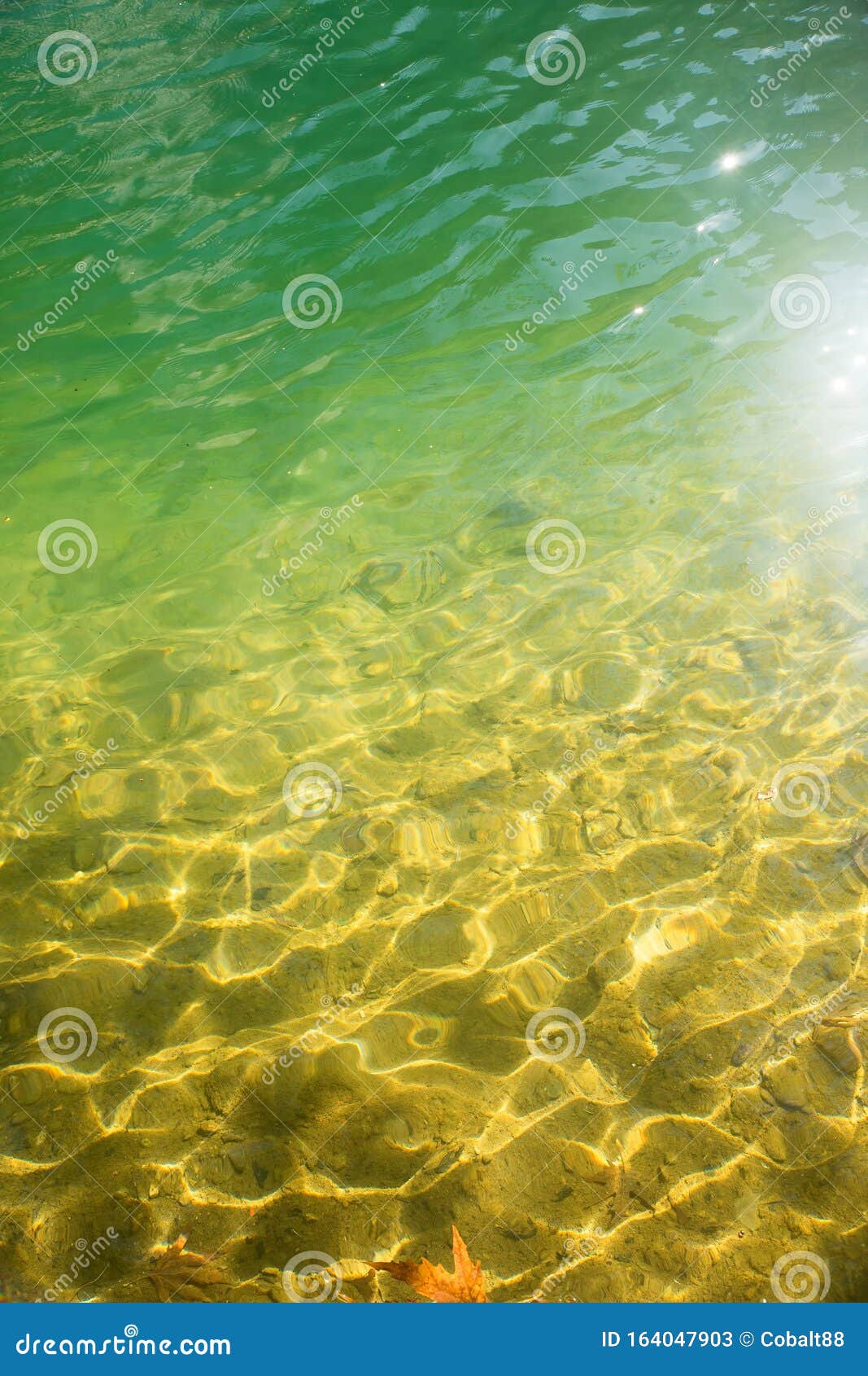 Water Caustic Ripple Background Stock Image Image of natural, river