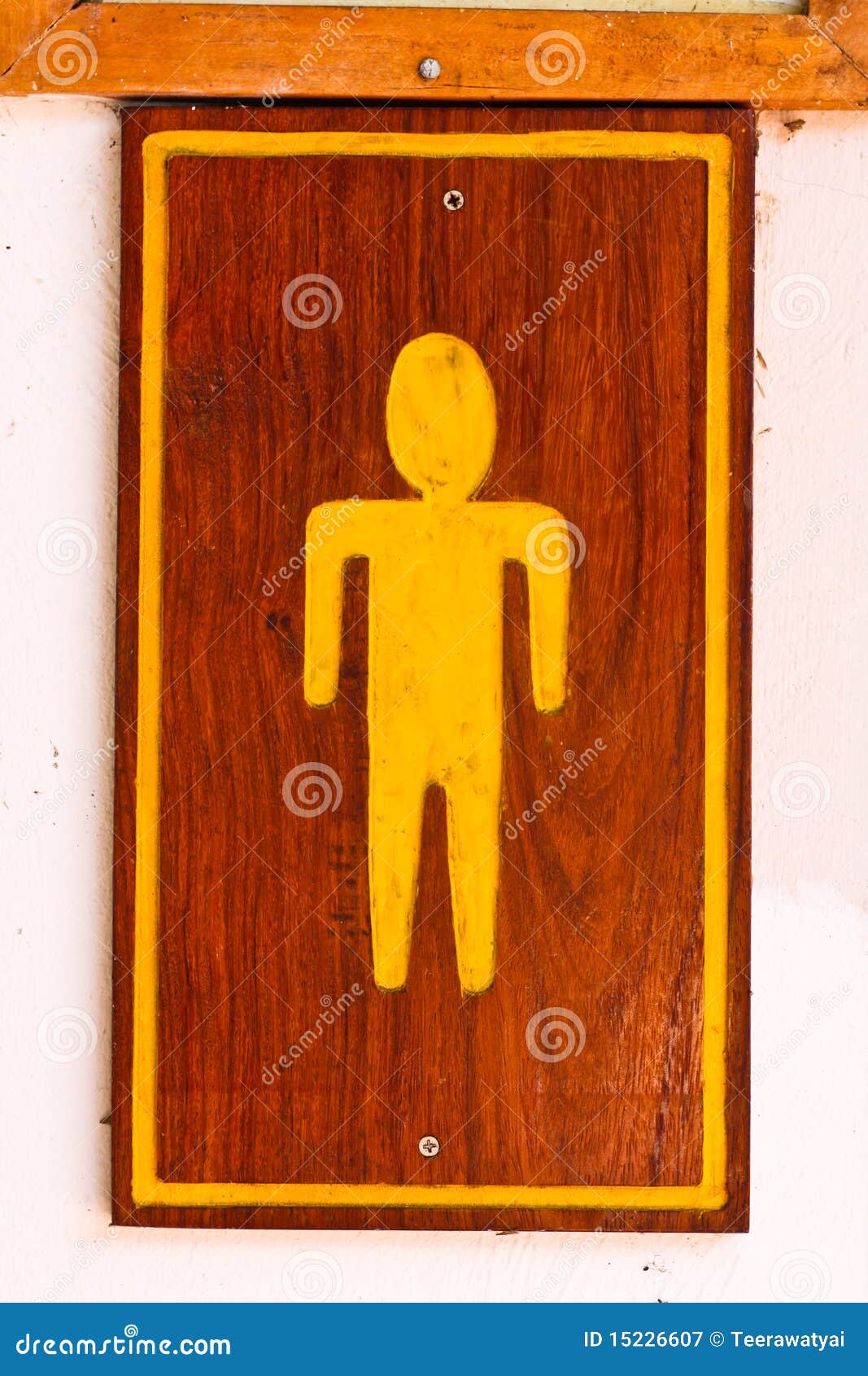 Water closet sign stock image. Image of information, person 15226607