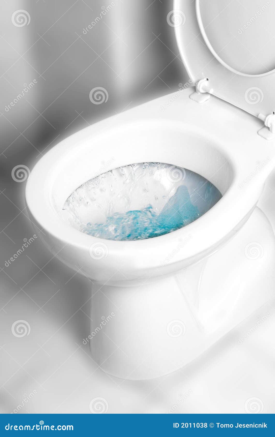 Water closet splash stock photo. Image of sterile, cleaning - 2011038