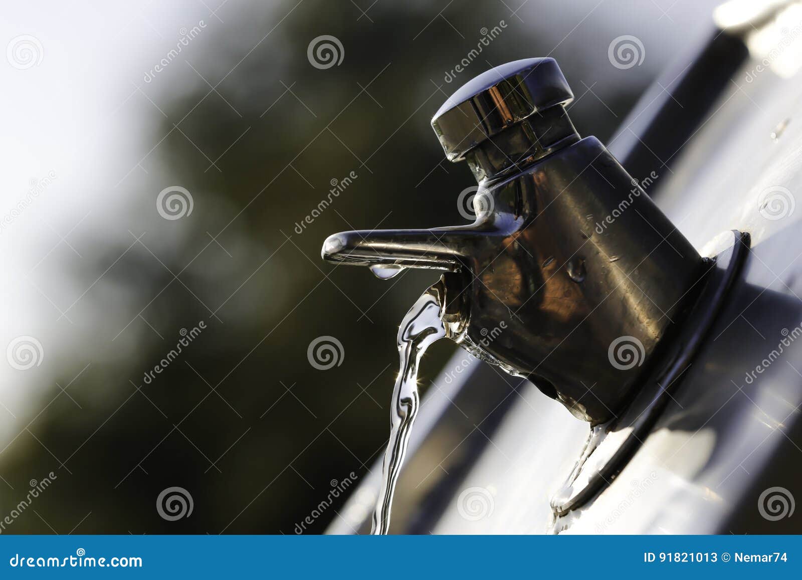 Water Coming Out of Drinking Fountain Stock Image Image of drinking