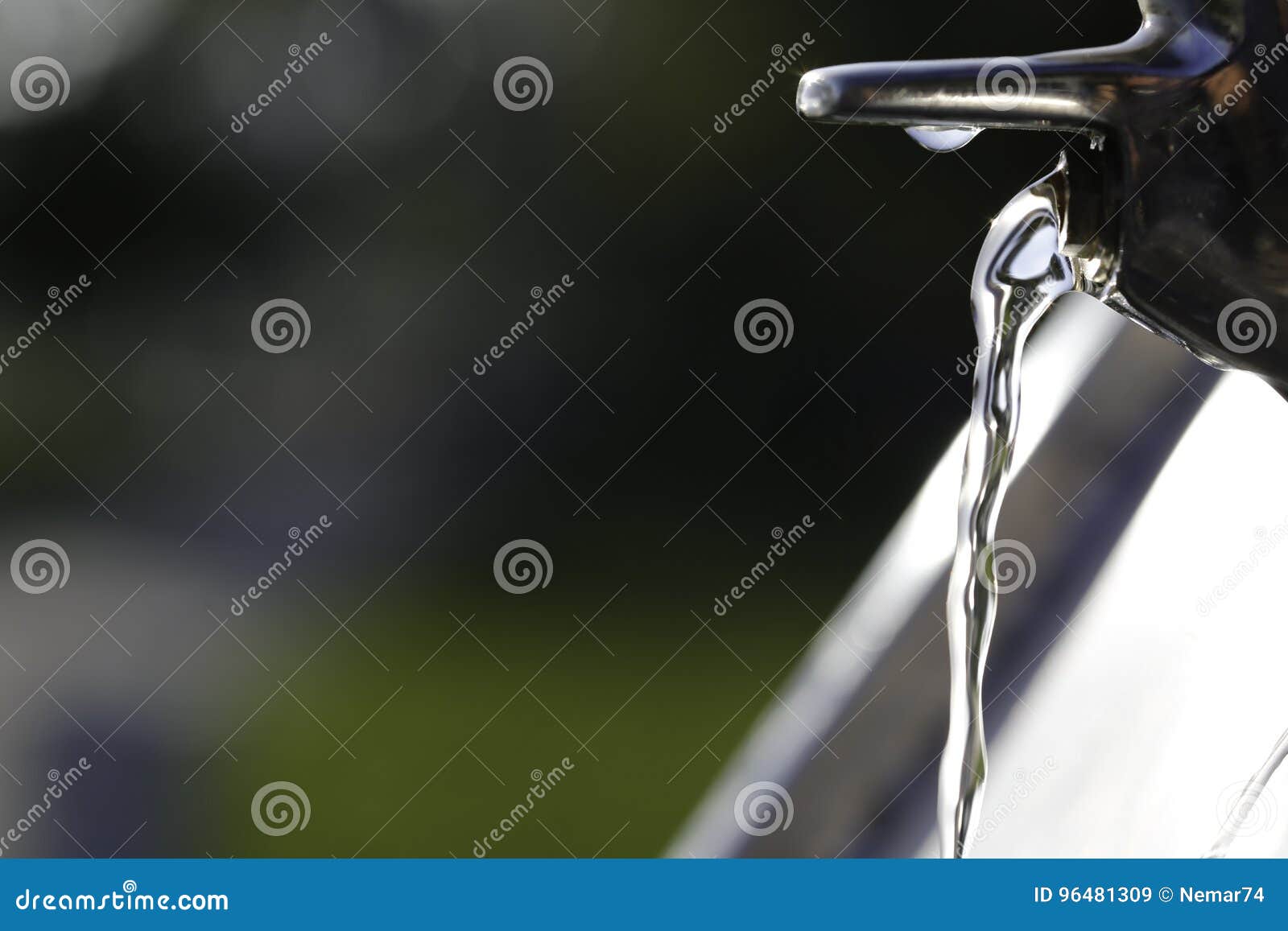 Water Coming Out of Drinking Fountain Stock Image Image of artistic