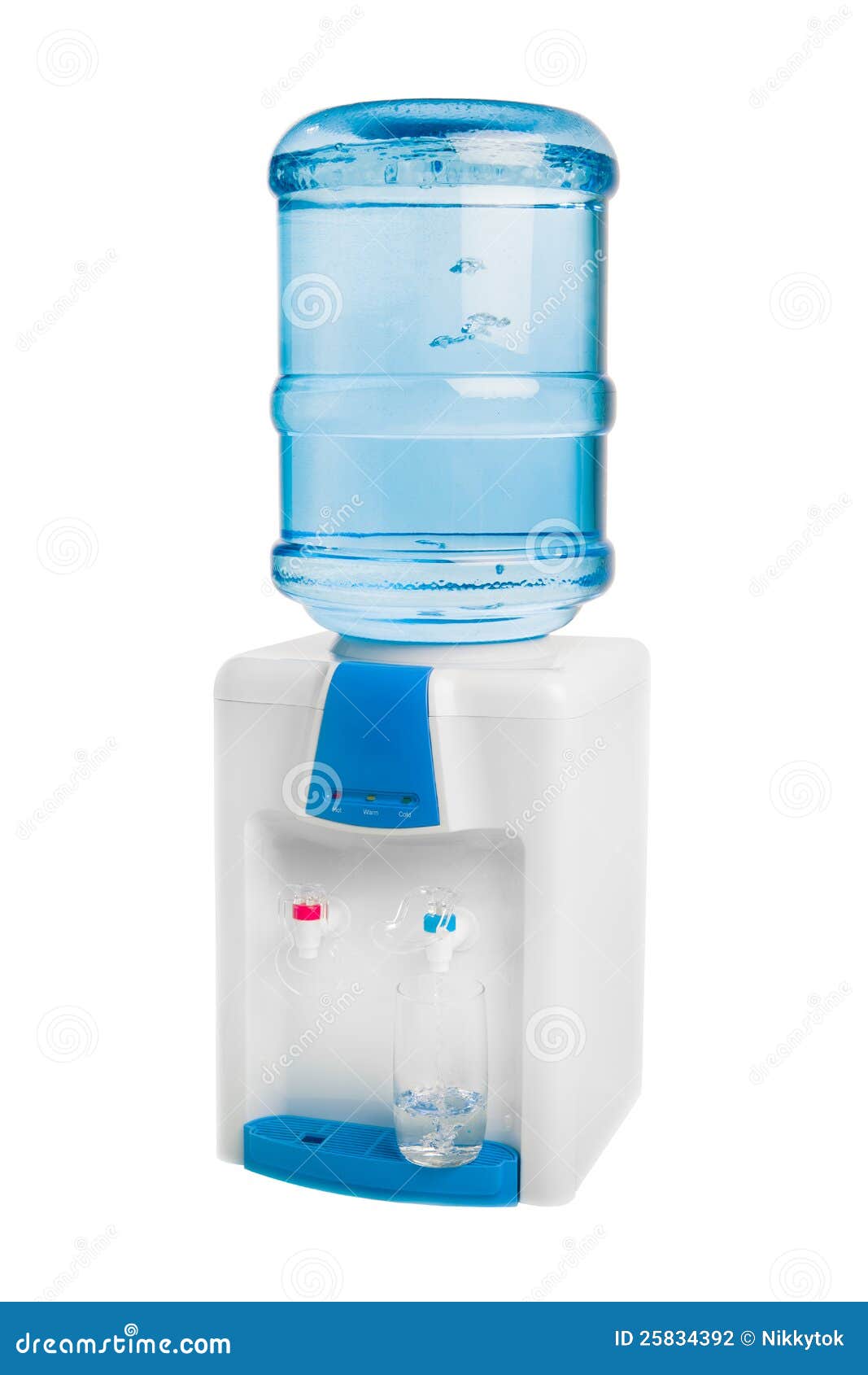 Water cooler stock photo. Image of cutout, healthy, natural 25834392